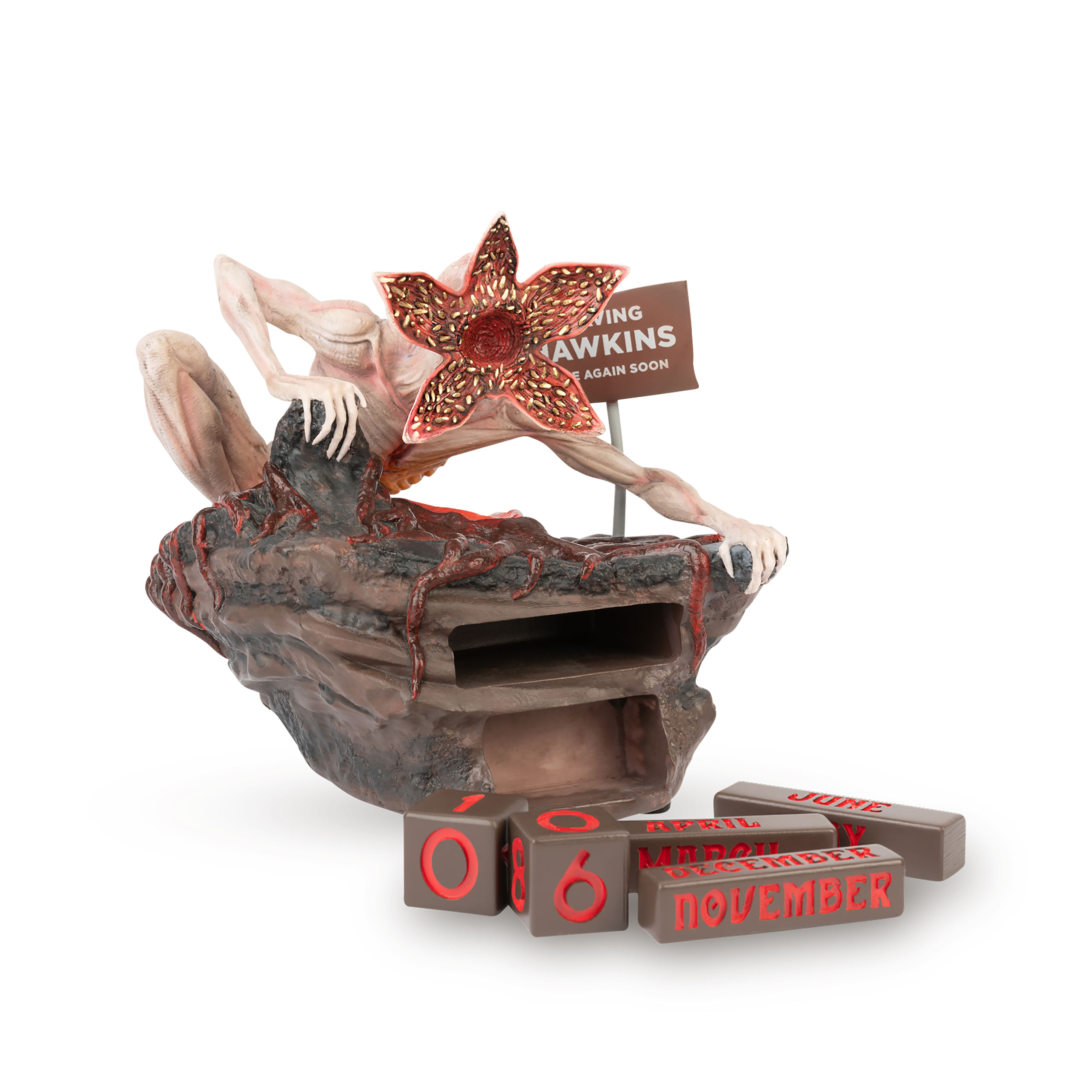 Stranger Things - Demogorgon 3D Annual Calendar