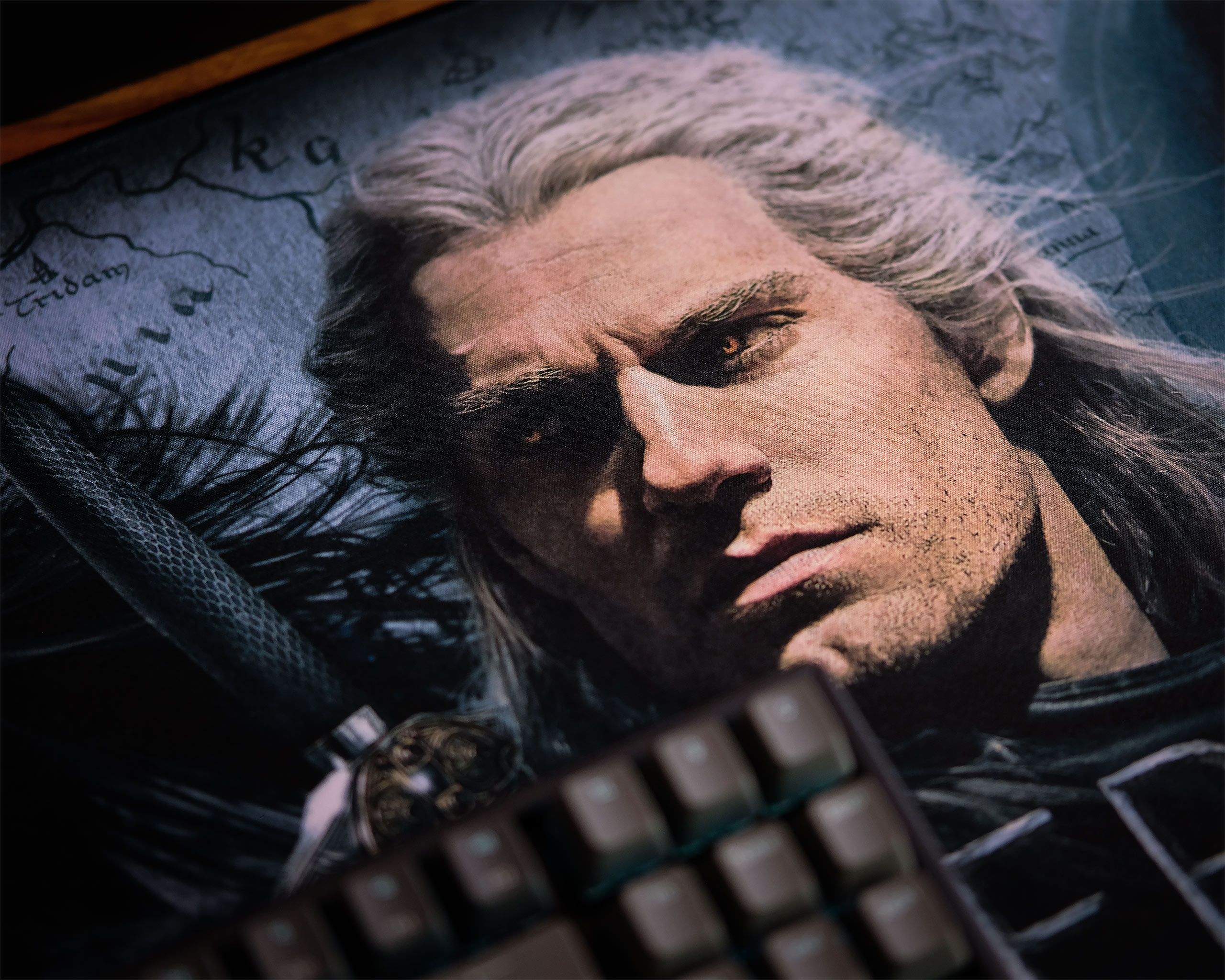 Witcher - Tapis de souris Geralt, Ciri et Yennefer