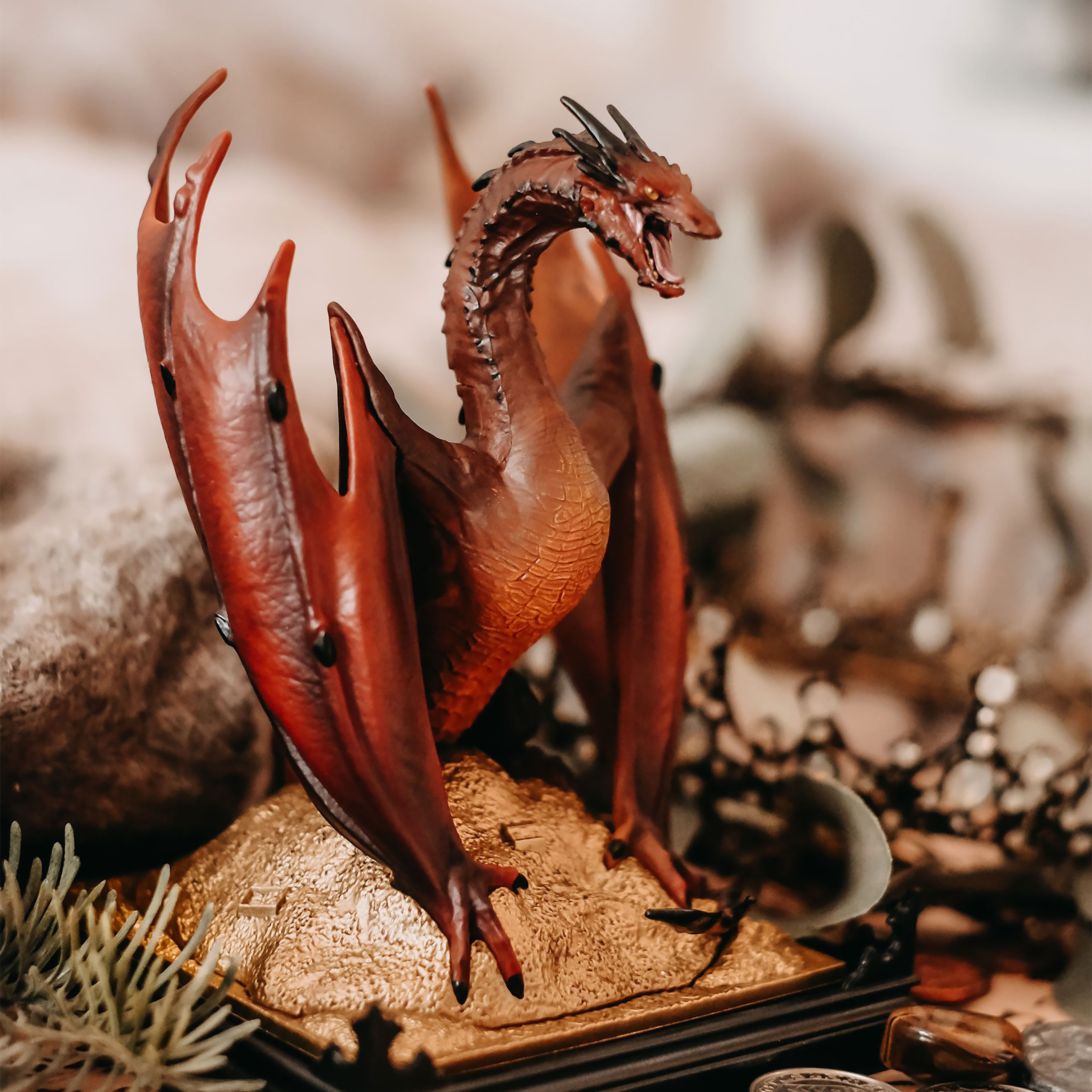 El Hobbit - Figura Diorama de Smaug