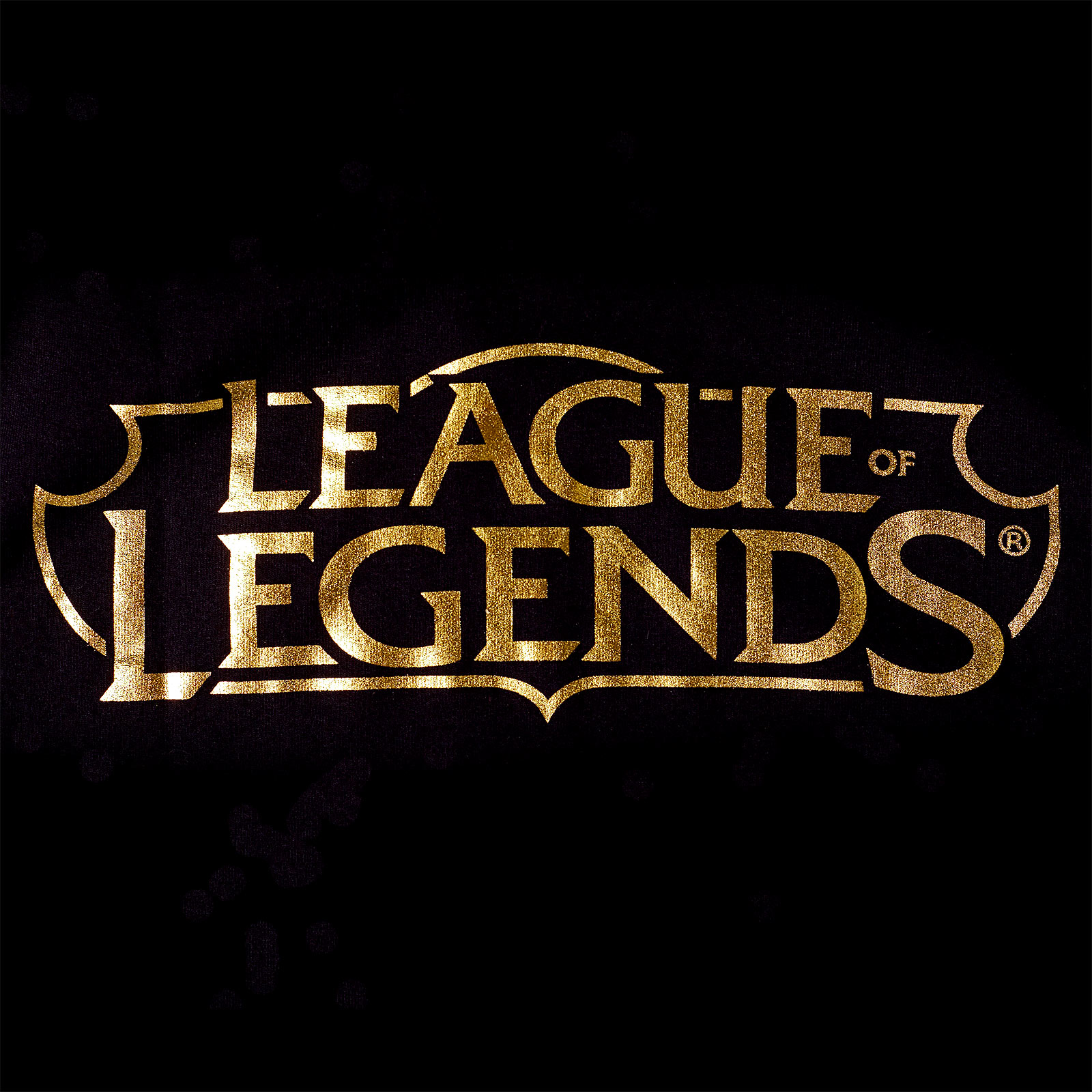 League of Legends - Logo Kapuzenjacke schwarz