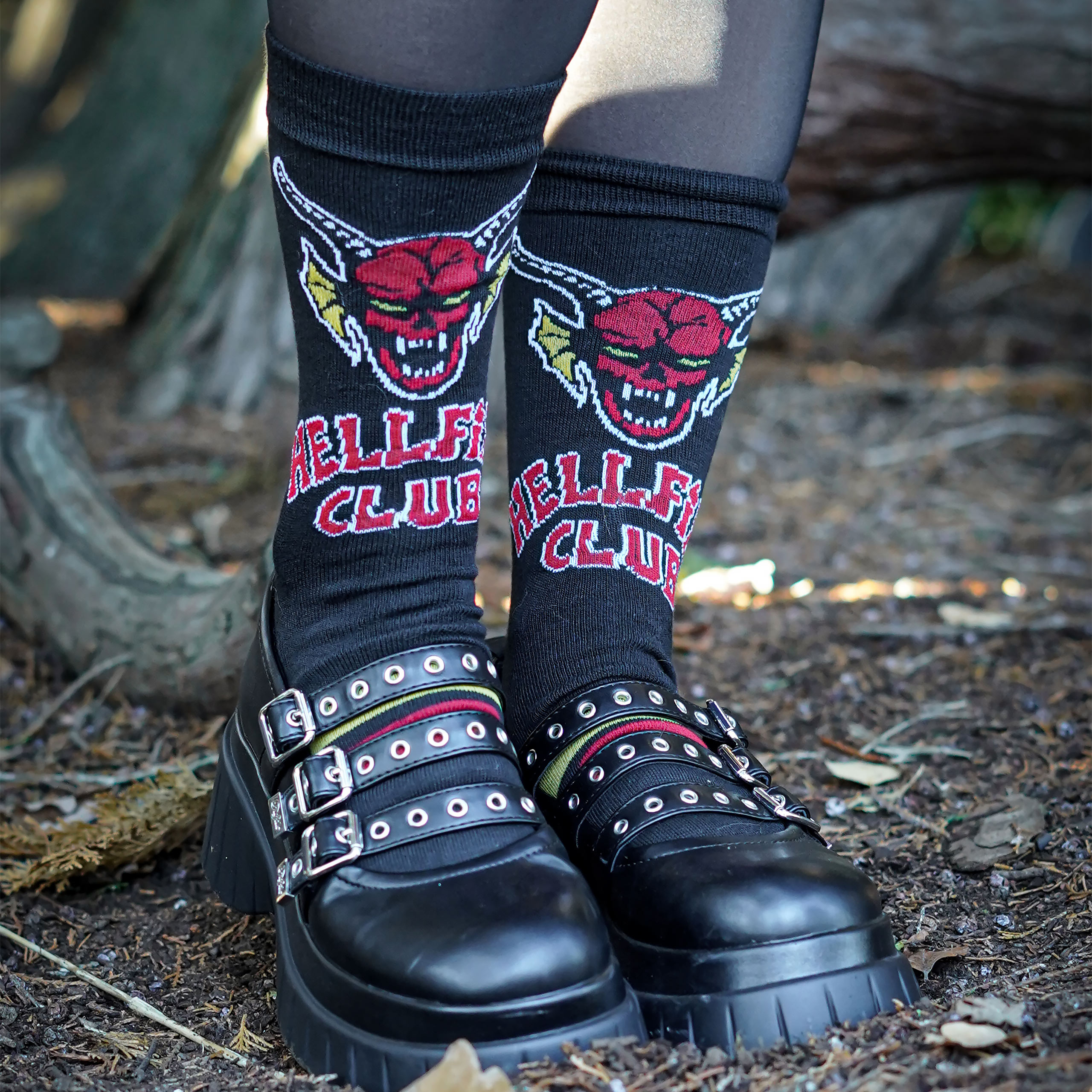 Stranger Things - Hellfire Club Socks