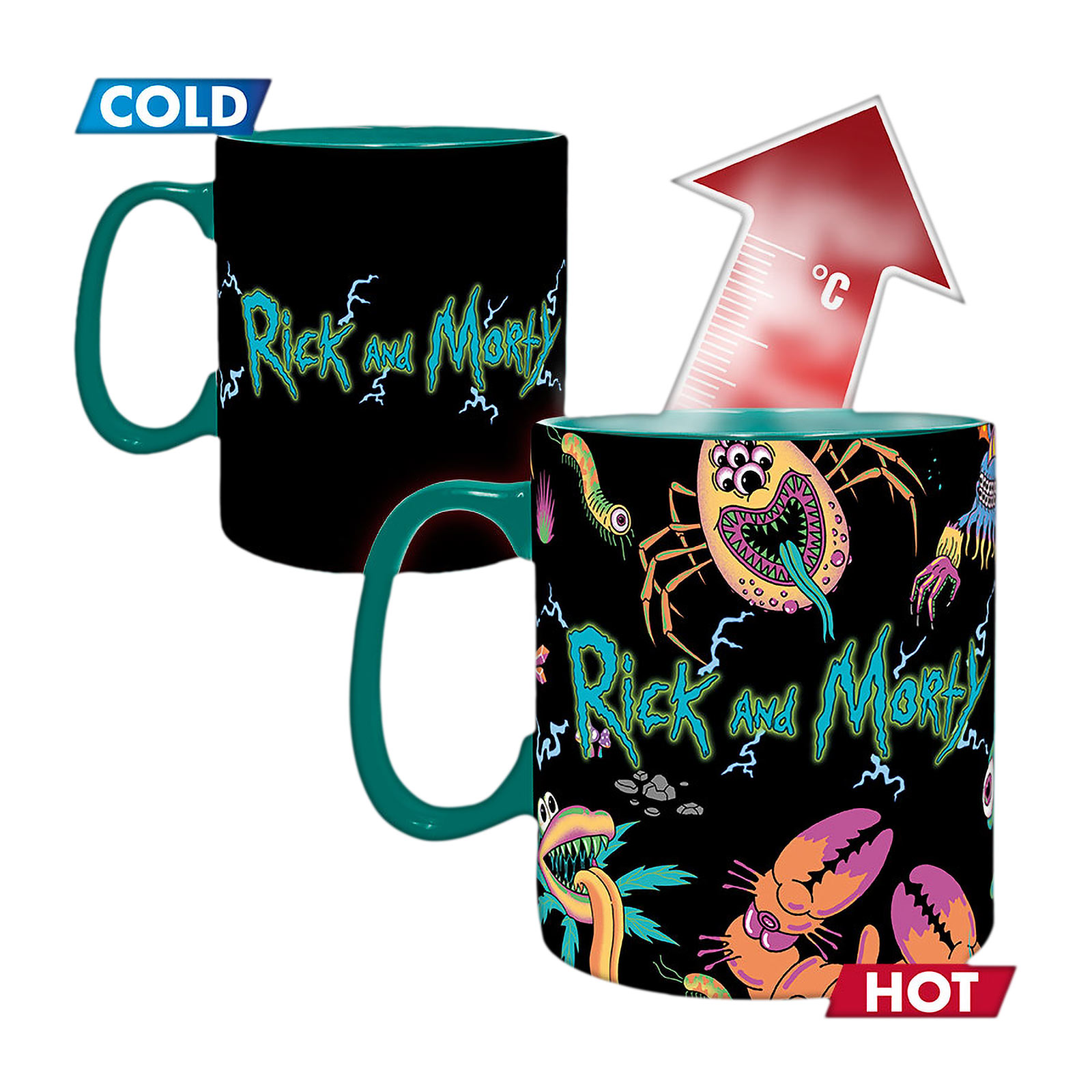 Rick and Morty - Spaceship Thermal Effect Mug