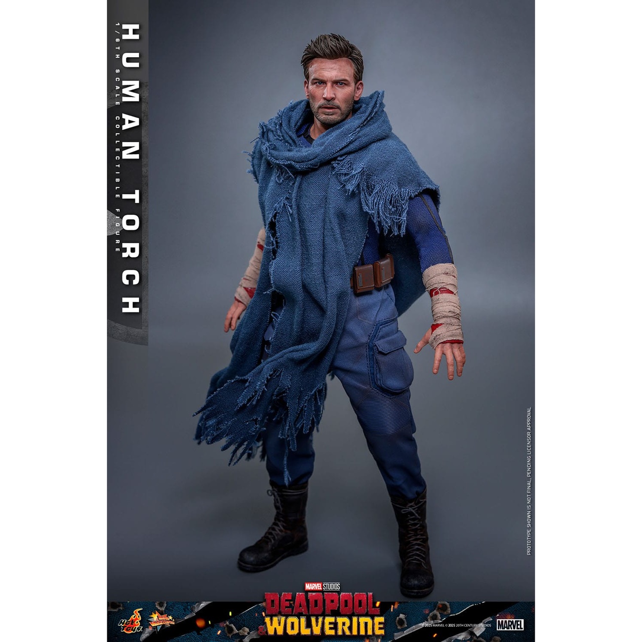 Deadpool & Wolverine - Human Torch Masterpiece 1:6 actionfigur