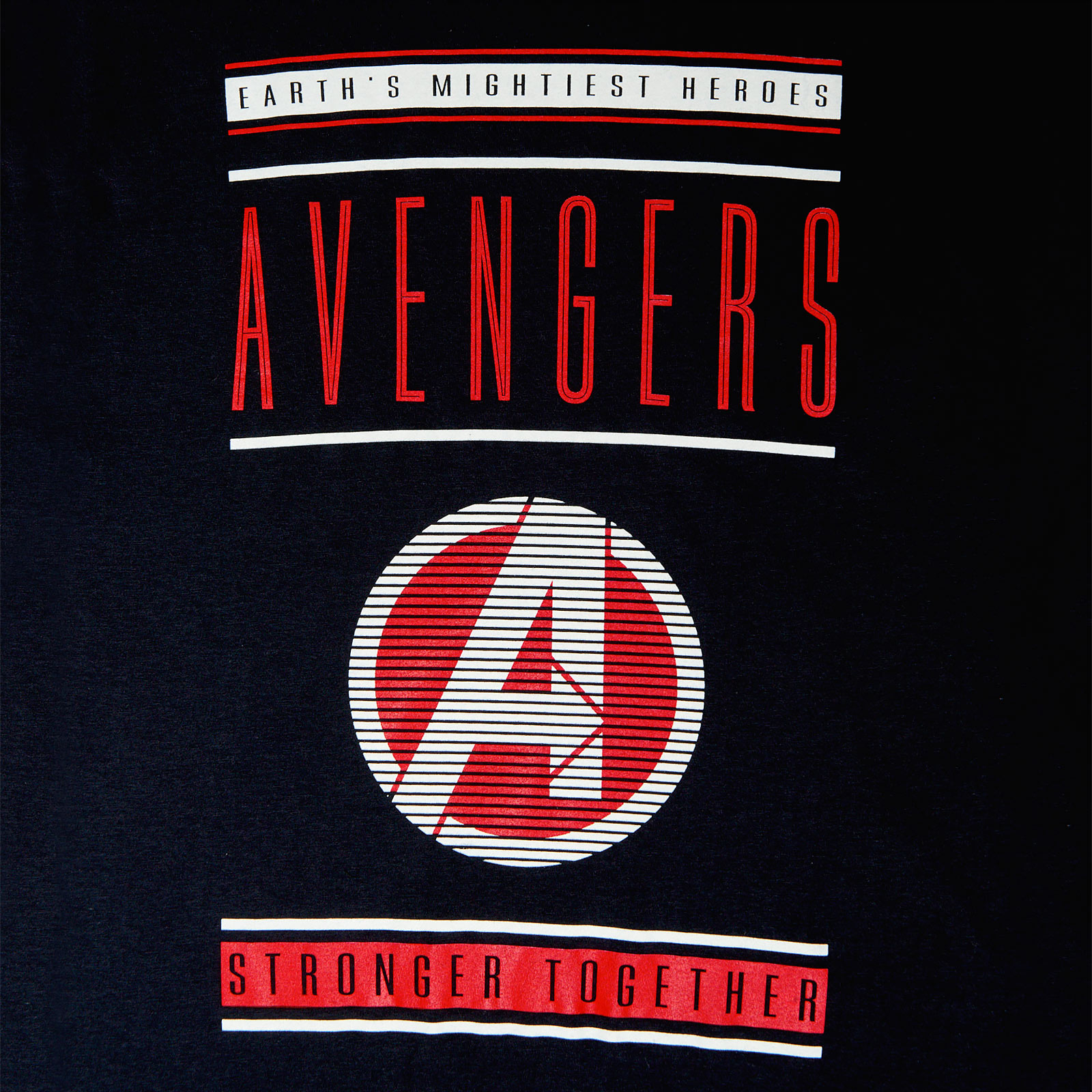 Avengers - T-shirt Stronger Together bleu
