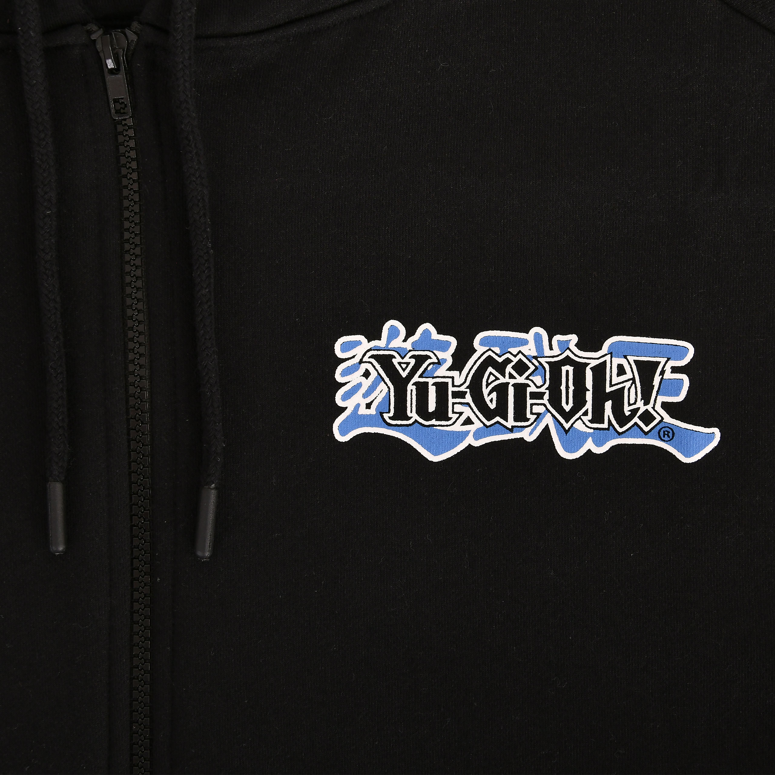 Yu-Gi-Oh! - Blauwogige Witte Draak Hoodie Zwart