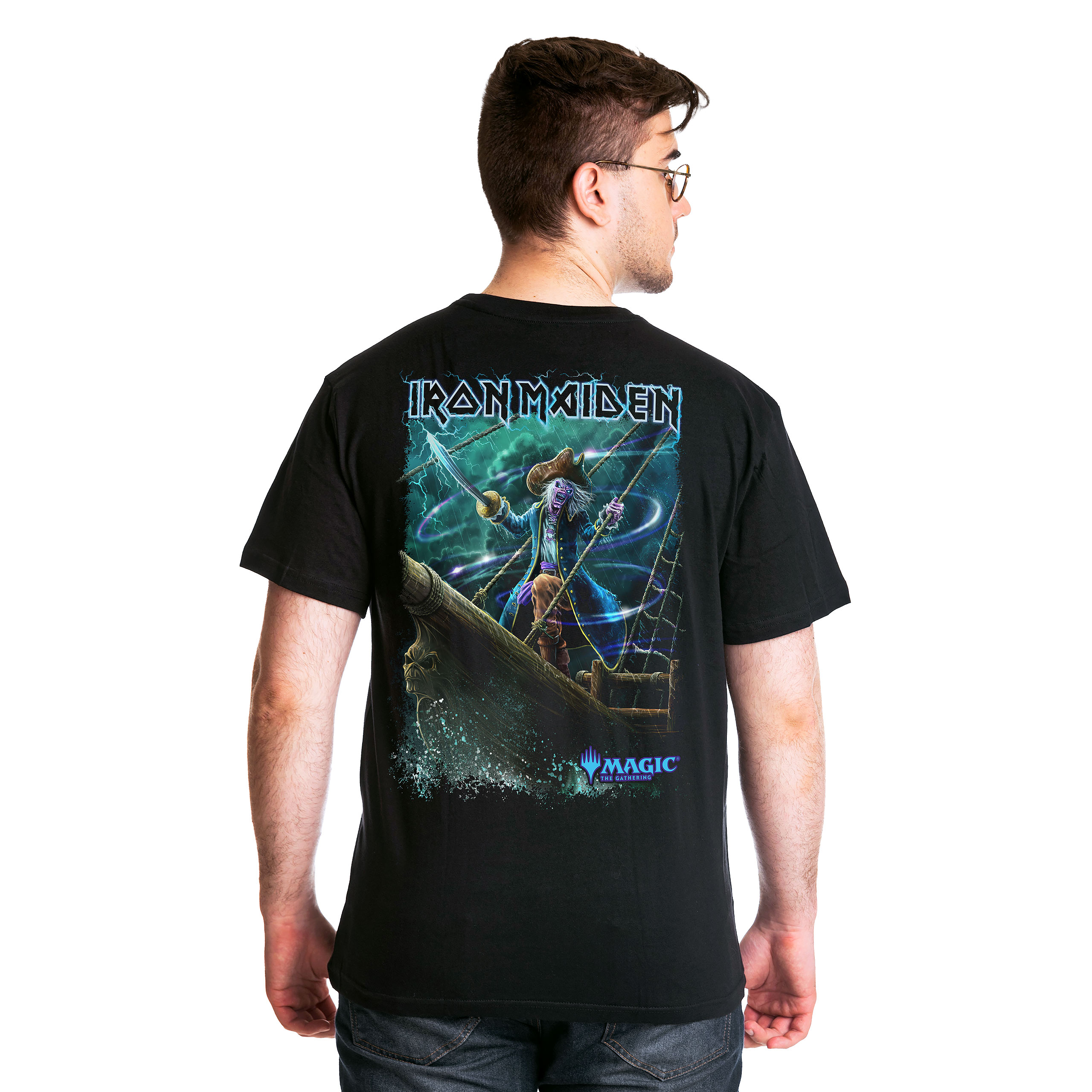 Iron Maiden - Magic: The Gathering Captain N'Ghathrod camiseta negra