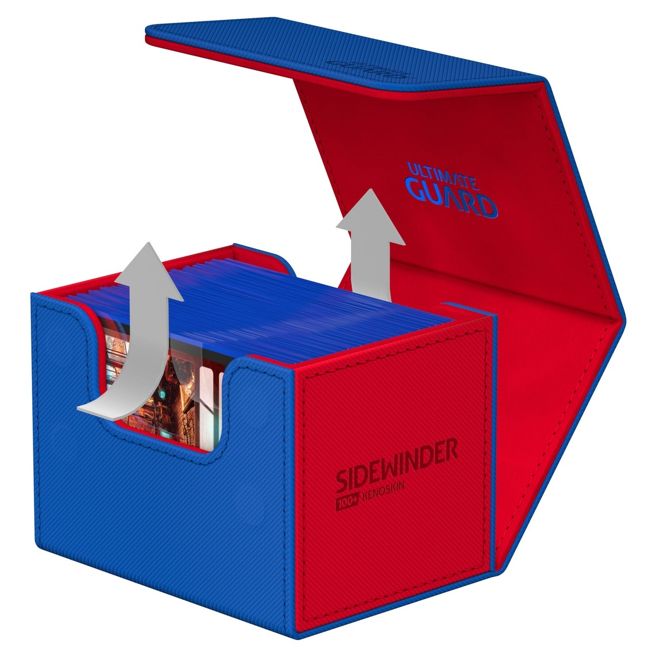 Ultimate Guard Sidewinder 100+ Xenoskin Synergy - Blue/Red