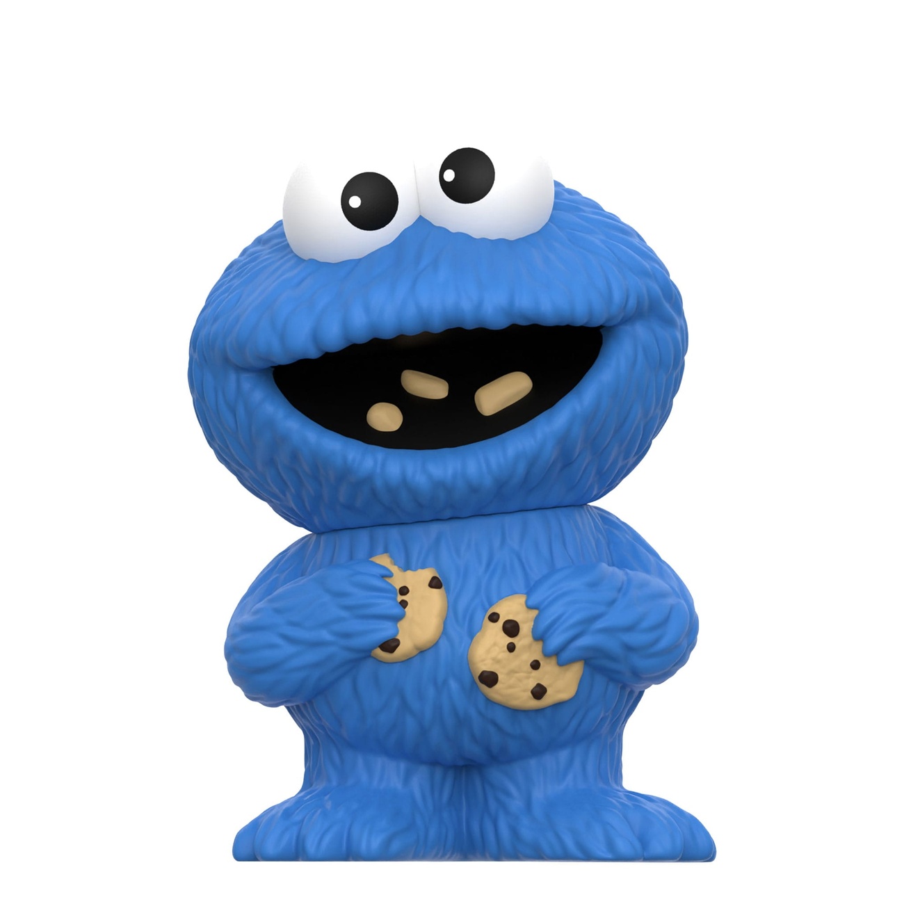 Sesame Street FUN! FUN! figurine en vinyle souple Wave 02 Cookie Monster 13 cm