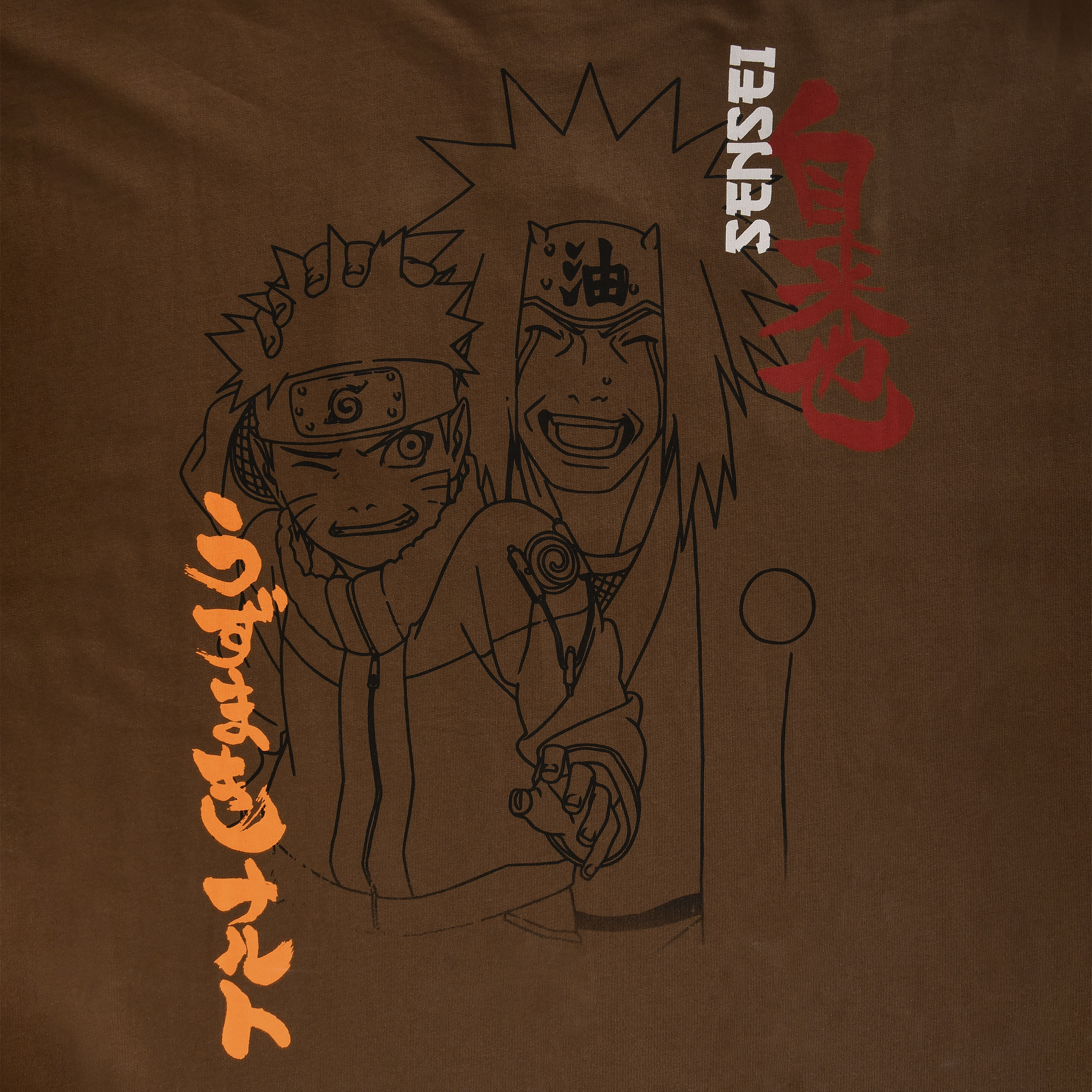 Naruto - Jiraiya & Naruto T-shirt Premium Oversize