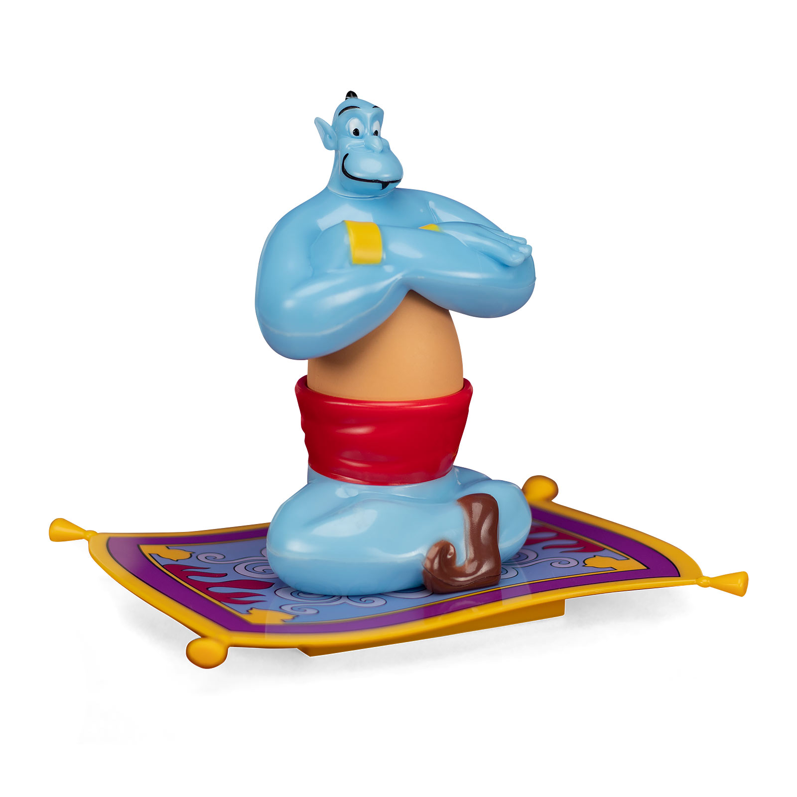 Aladdin - Genie on flying carpet egg cup