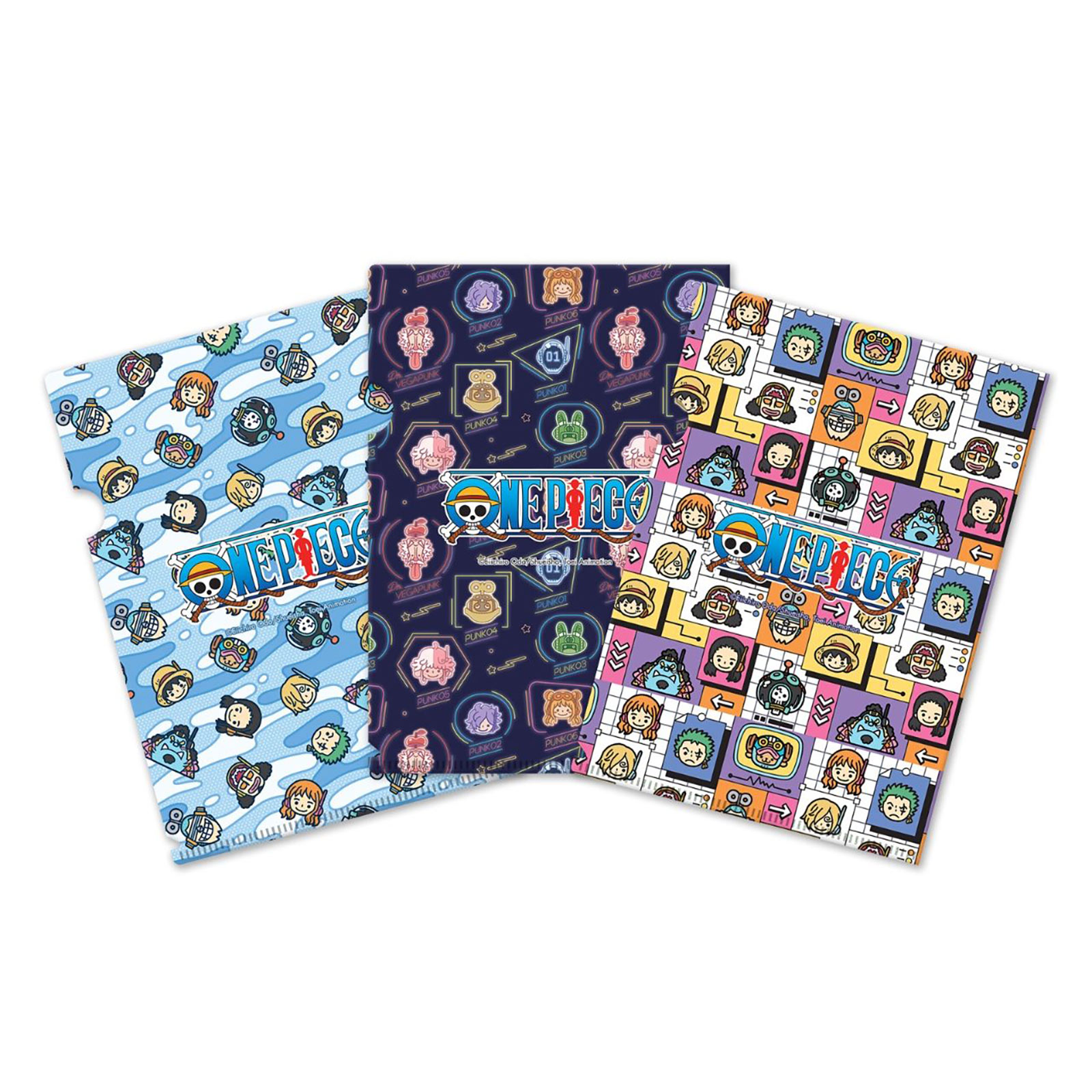 One Piece - Egghead Saga Document Sleeves Set of 3