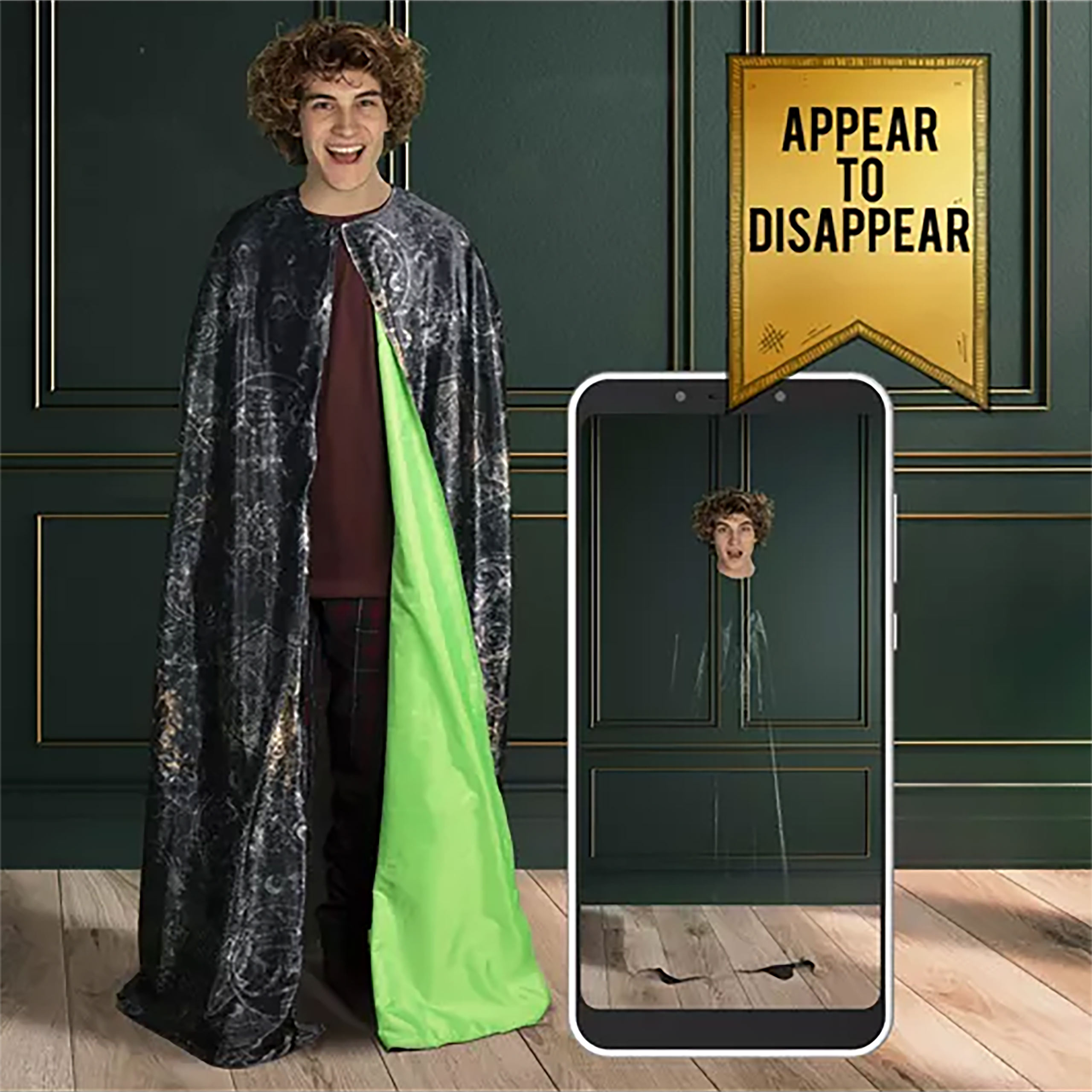 Harry Potter Invisibility Cloak App-optimized with Tripod