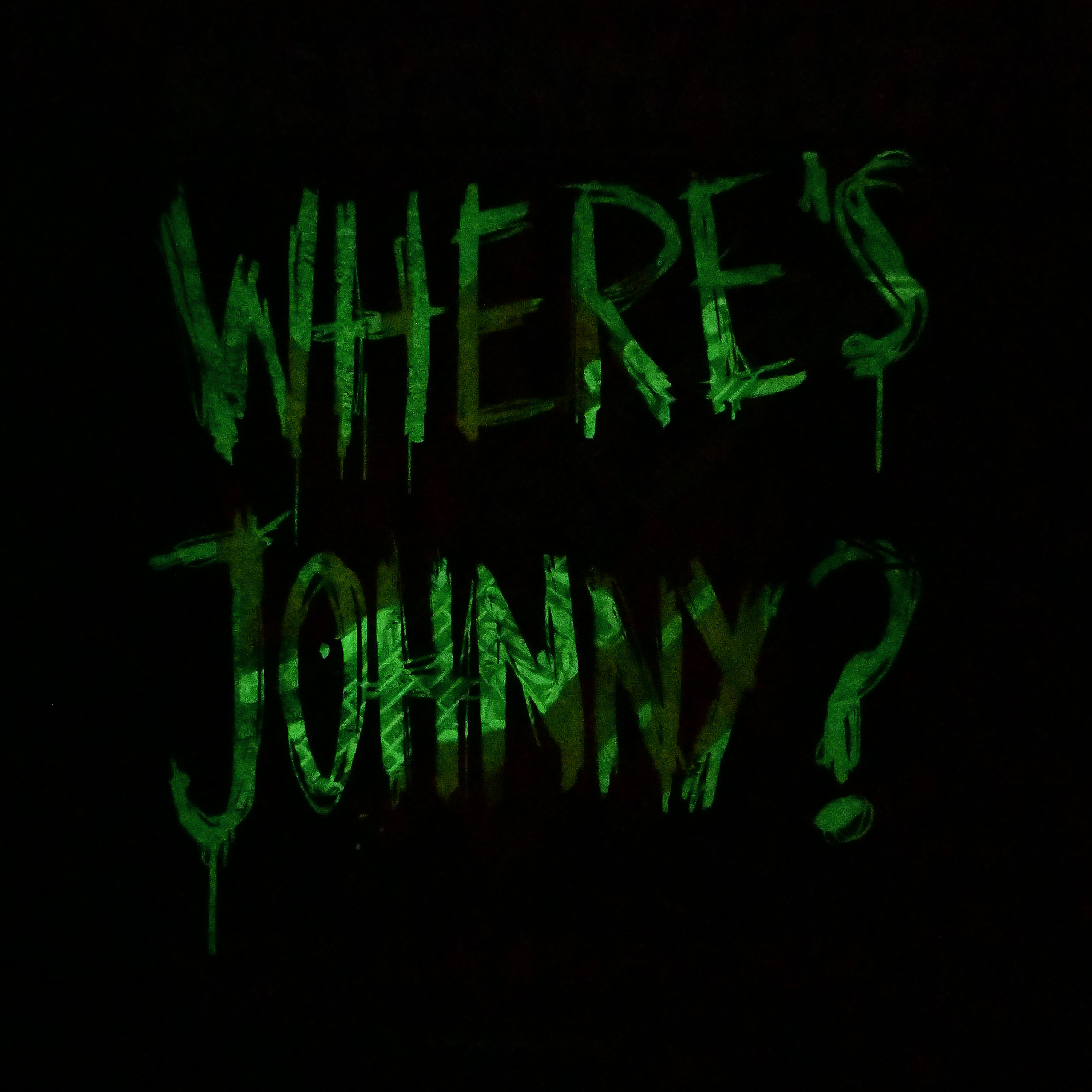 Cyberpunk 2077 - Johnny Fade Glow in the Dark T-Shirt schwarz