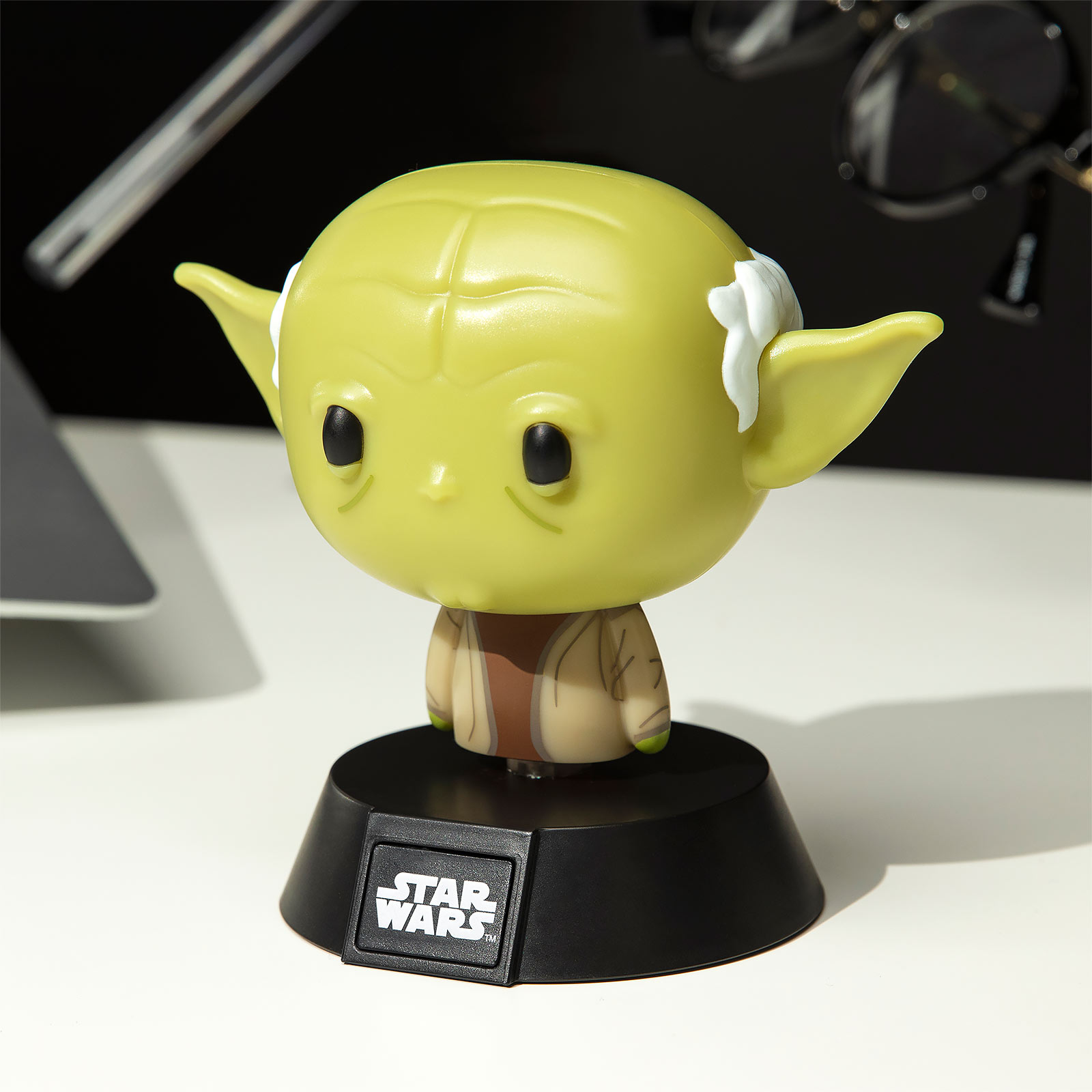 Star Wars - Yoda Icons lampe de table 3D