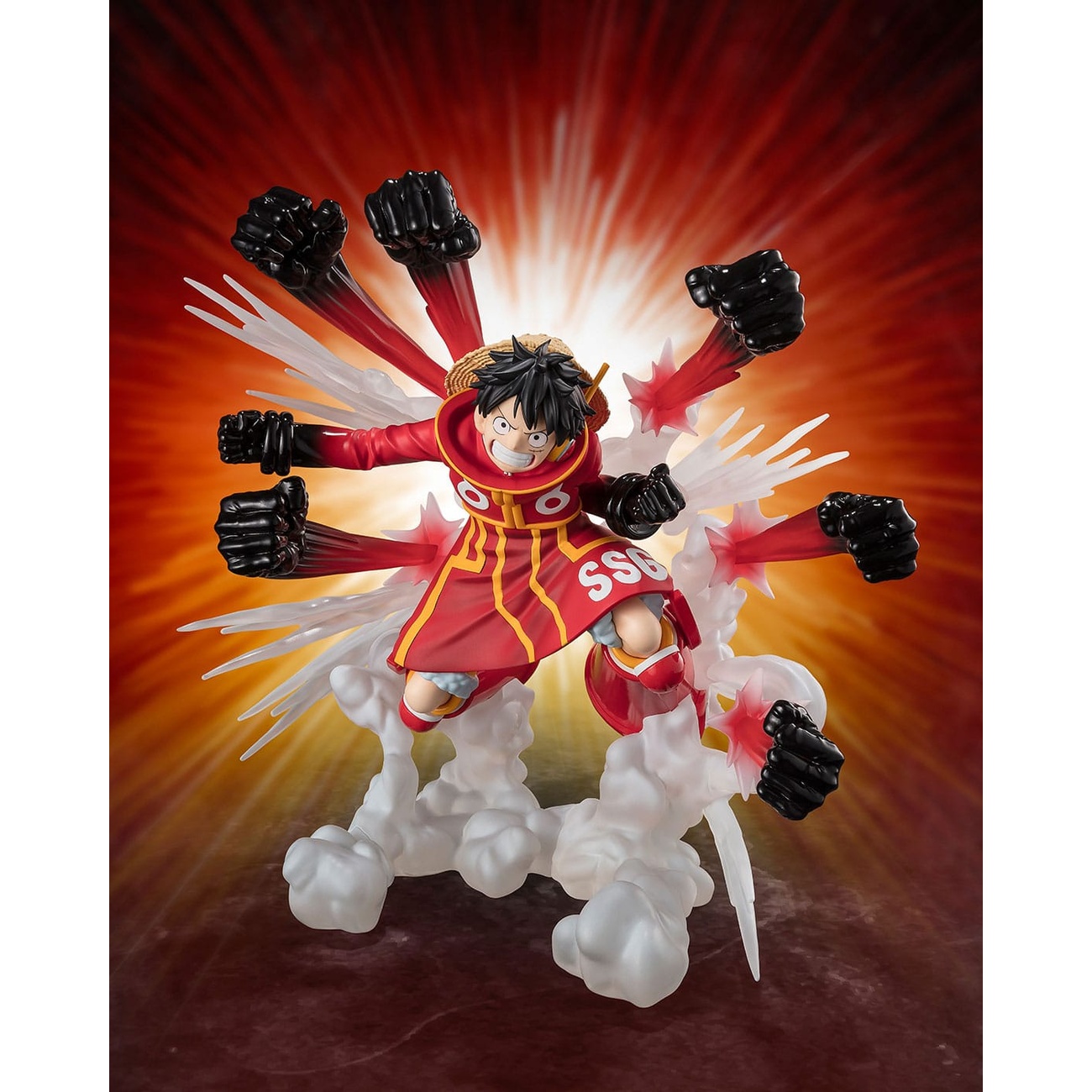 One Piece - Monkey D. Luffy -Gum Gum Hawk Gatling Figuarts ZERO Extra Battle Figur