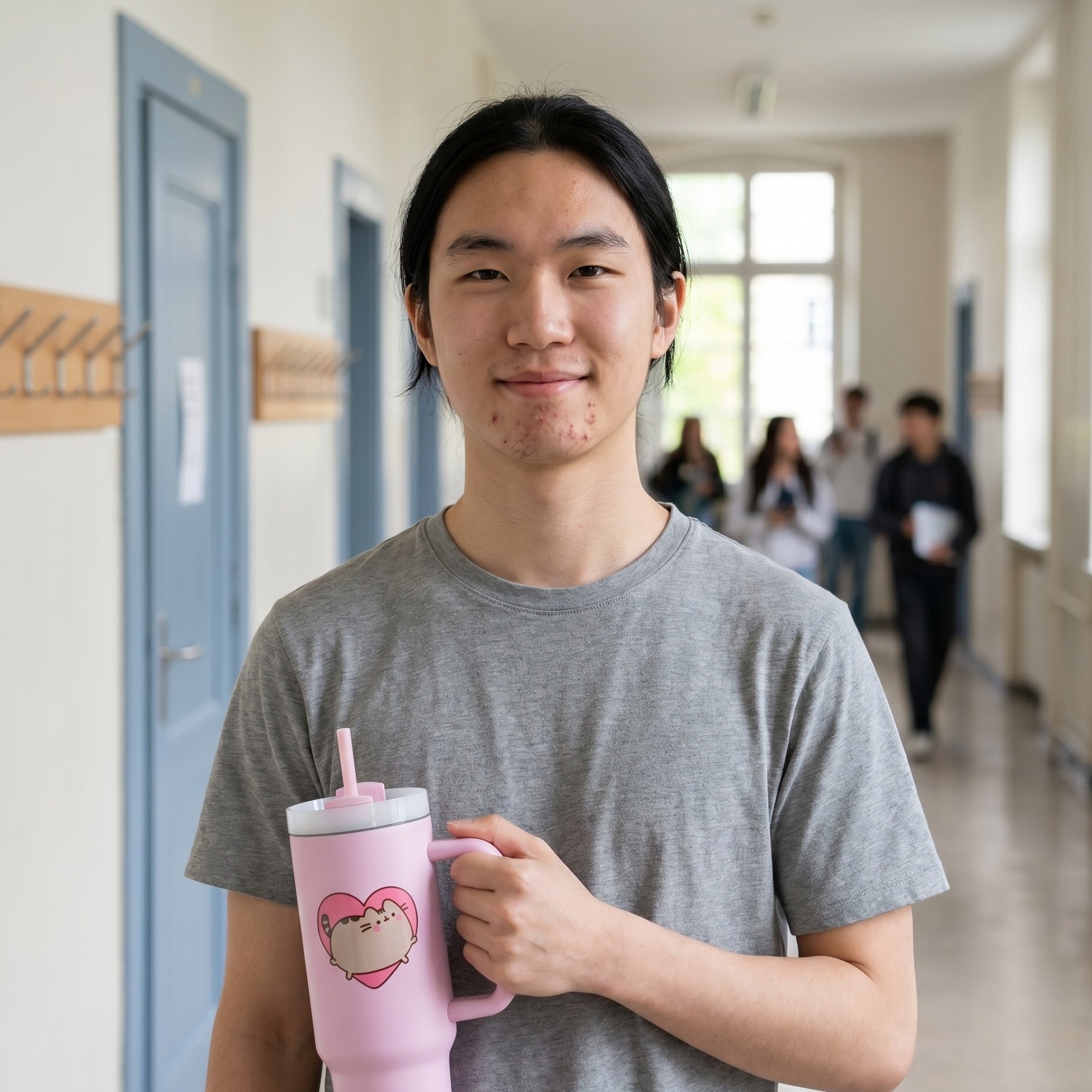 Pusheen - Yum To Go vaso con pajita