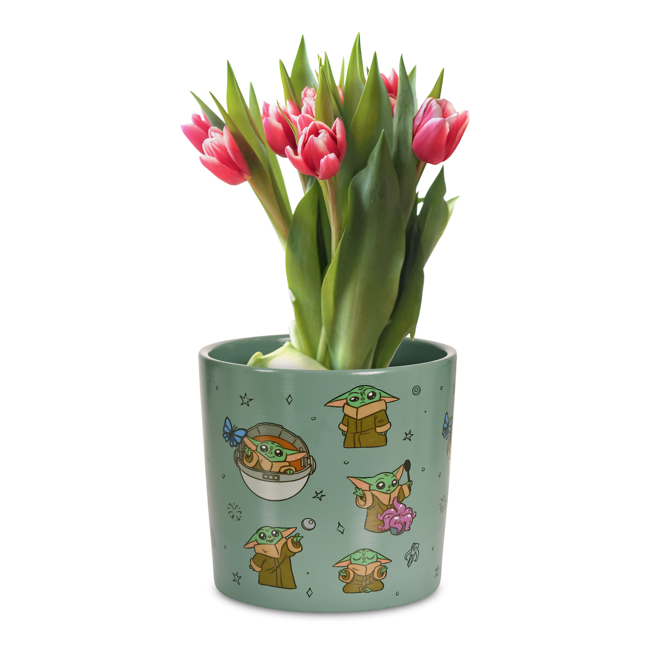 Grogu Flower Pot - Star Wars The Mandalorian