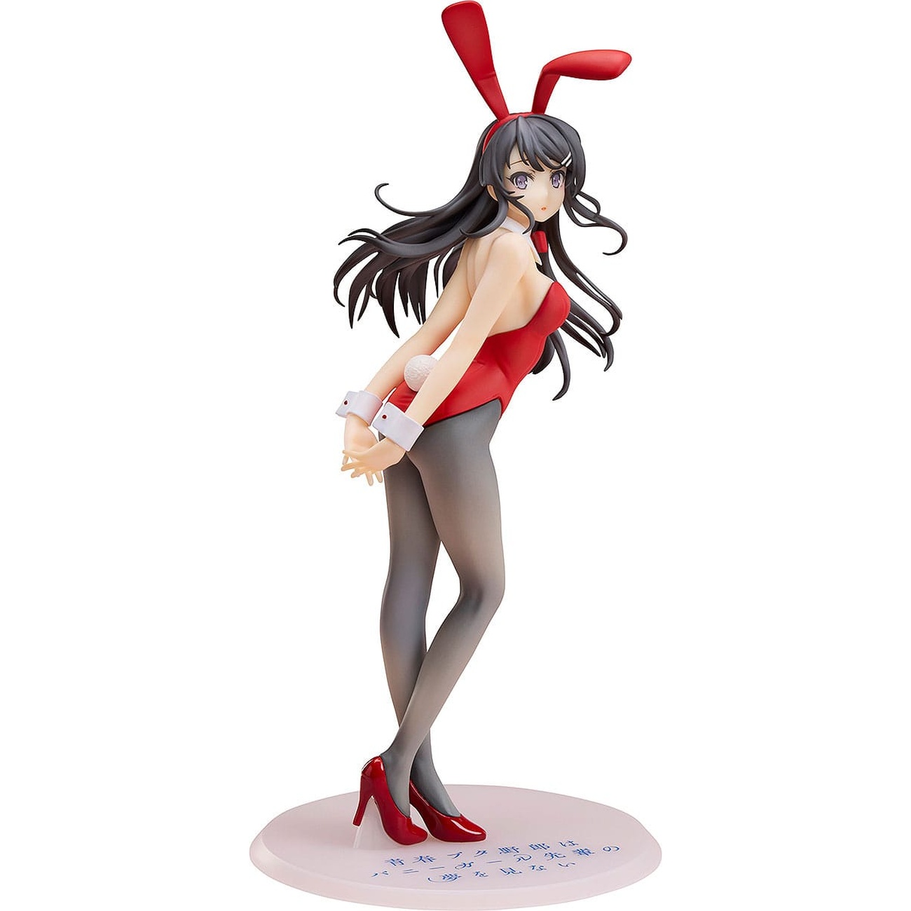 Rascal Does Not Dream of Bunny Girl Senpai Estatua 1/7 Mai Sakurajima Versión Bunny Girl Roja 27 cm