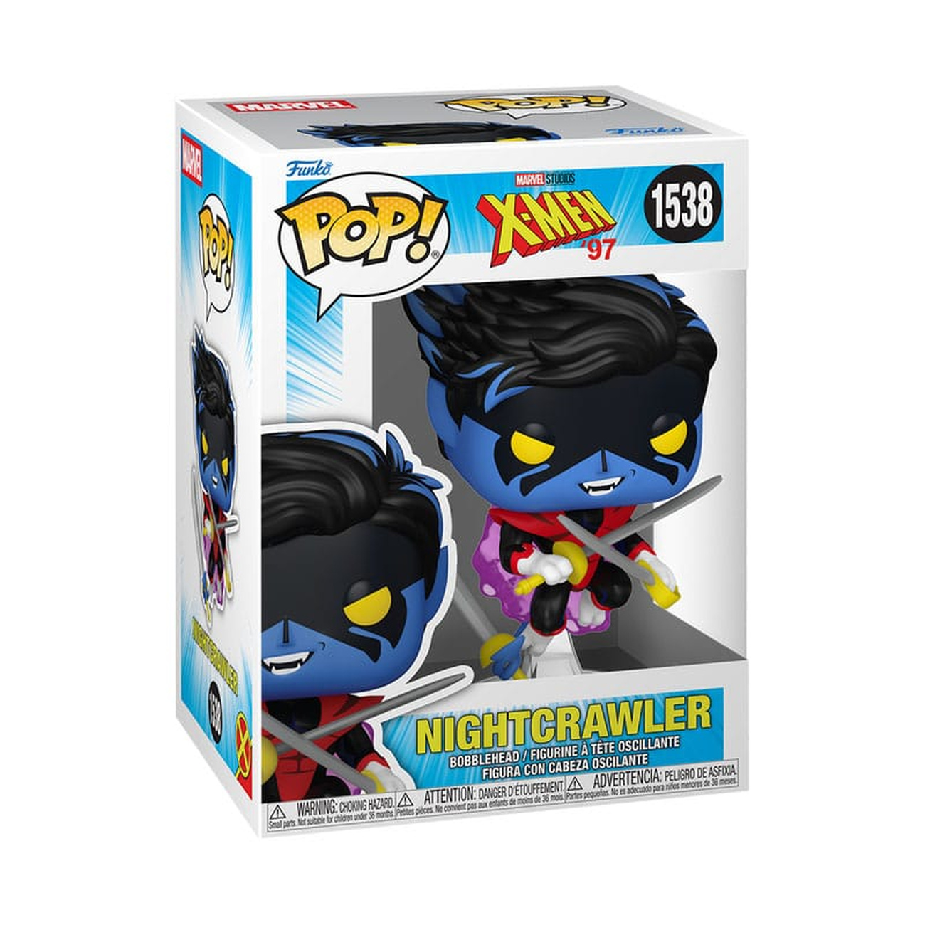 X-Men '97 POP! Marvel figurine en vinyle Nightcrawler 9 cm