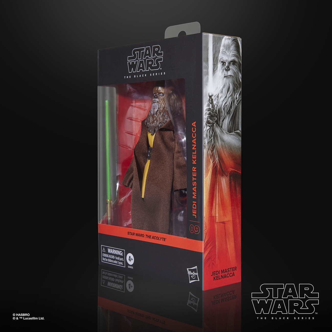 Star Wars: The Acolyte Action Figure Black Series Jedi Master Kelnacca 15 cm