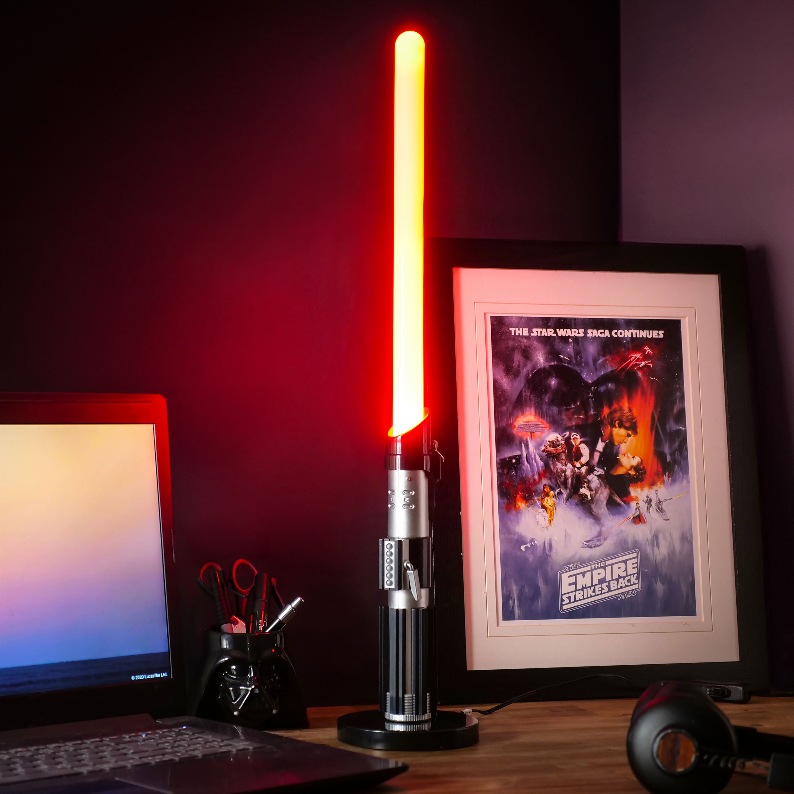 Star Wars - Darth Vader Lichtschwert Tischlampe