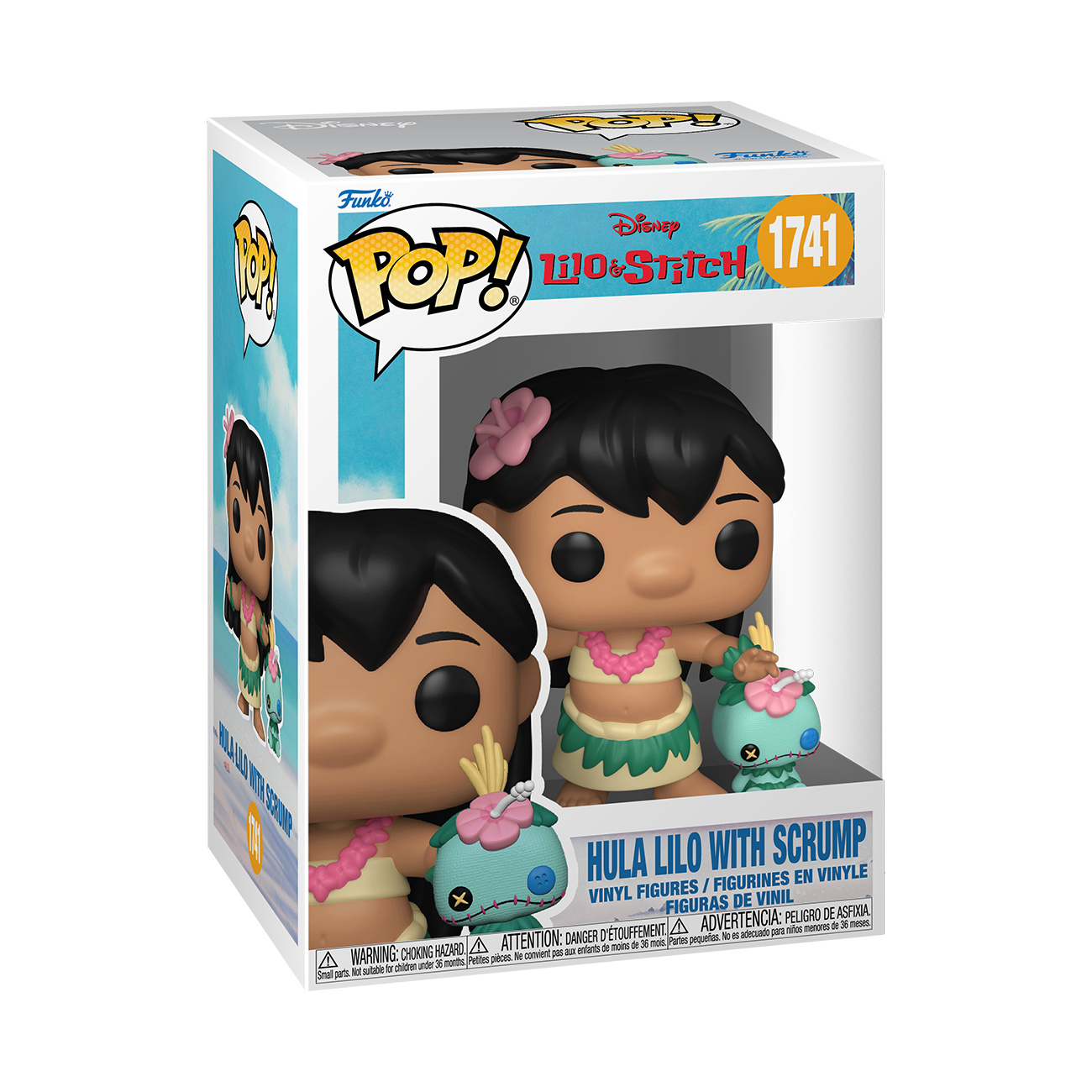 Lilo & Stitch - Lilo avec Scrump figurine Funko Pop!