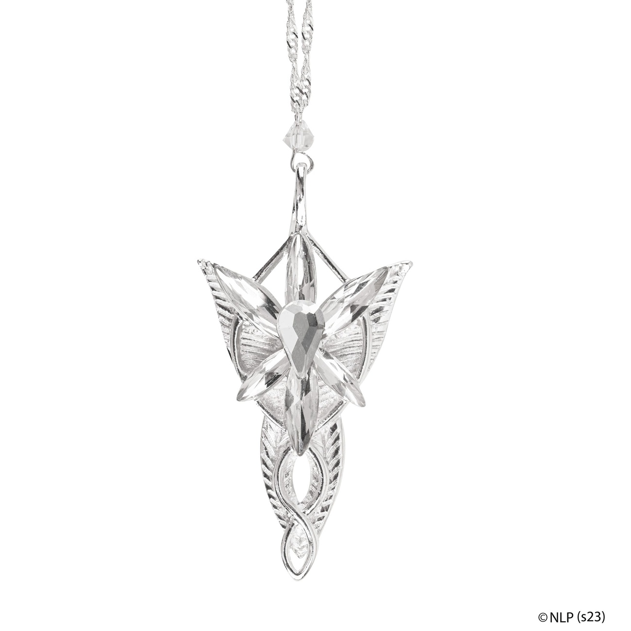 Le Seigneur des Anneaux - Pendentif Étoile du Soir d'Arwen avec chaîne