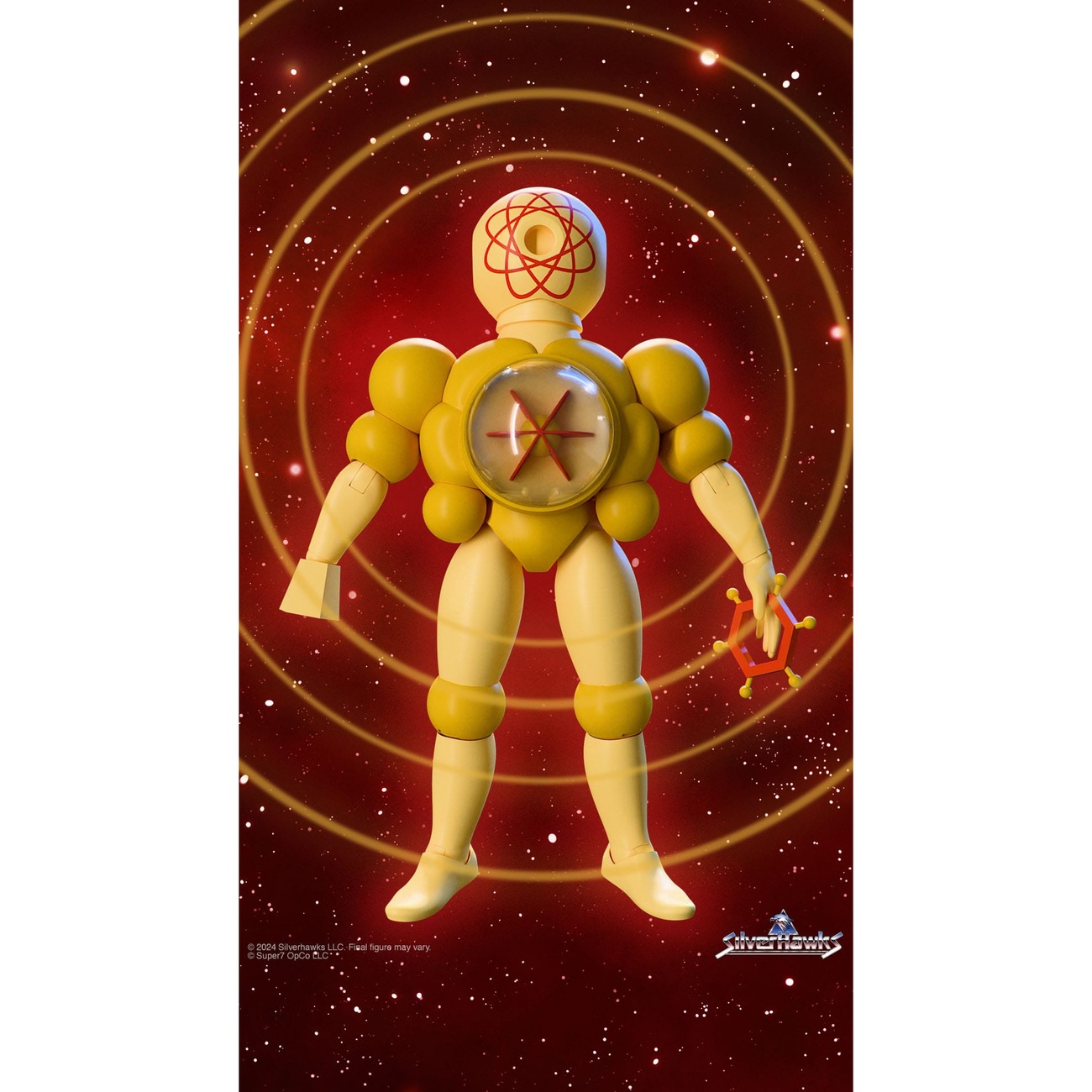 SilverHawks Ultimates Actionfigur Mo-Lec-U-Lar (Toy Version) 18 cm