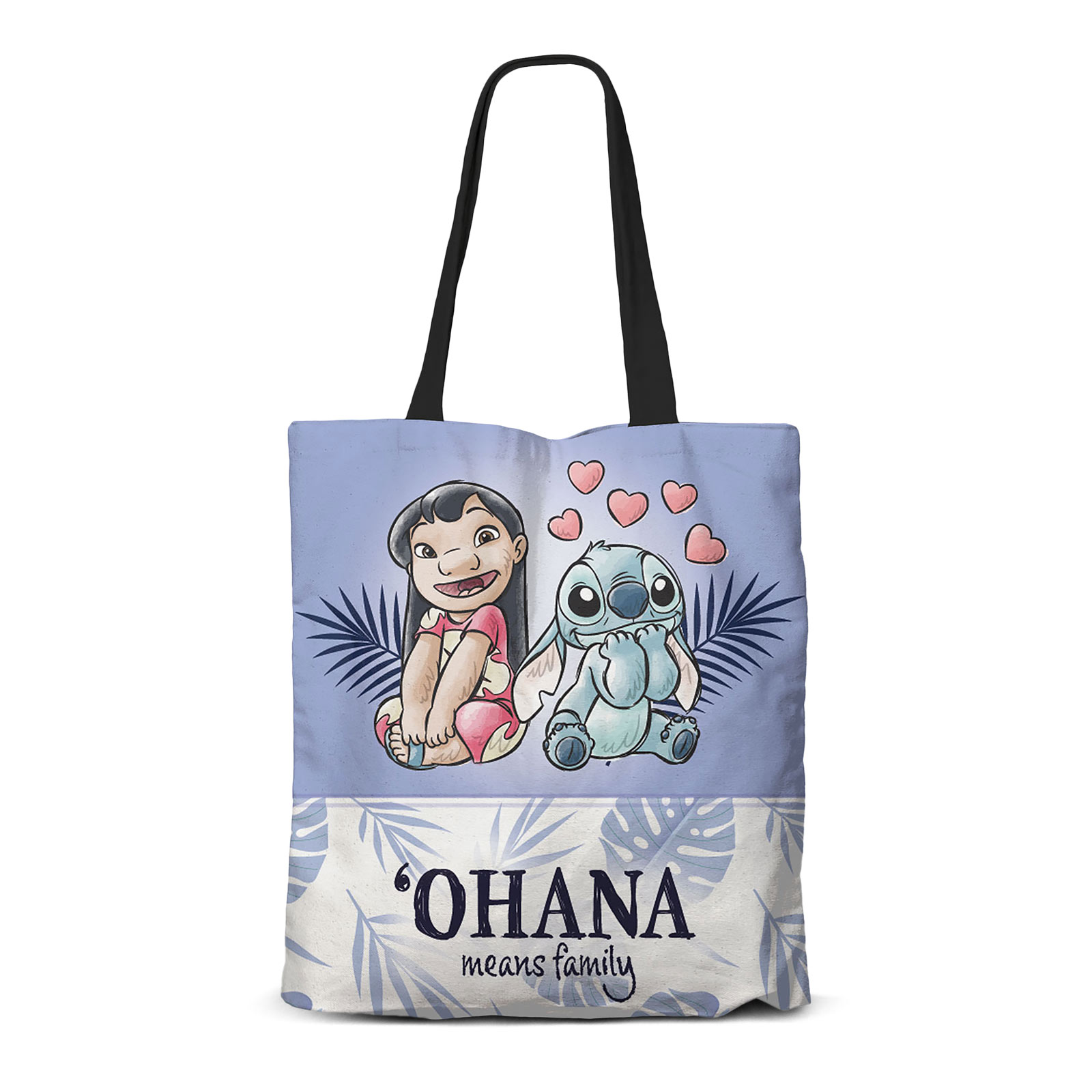 Ohana Means Family Tote Bag - Lilo & Stitch