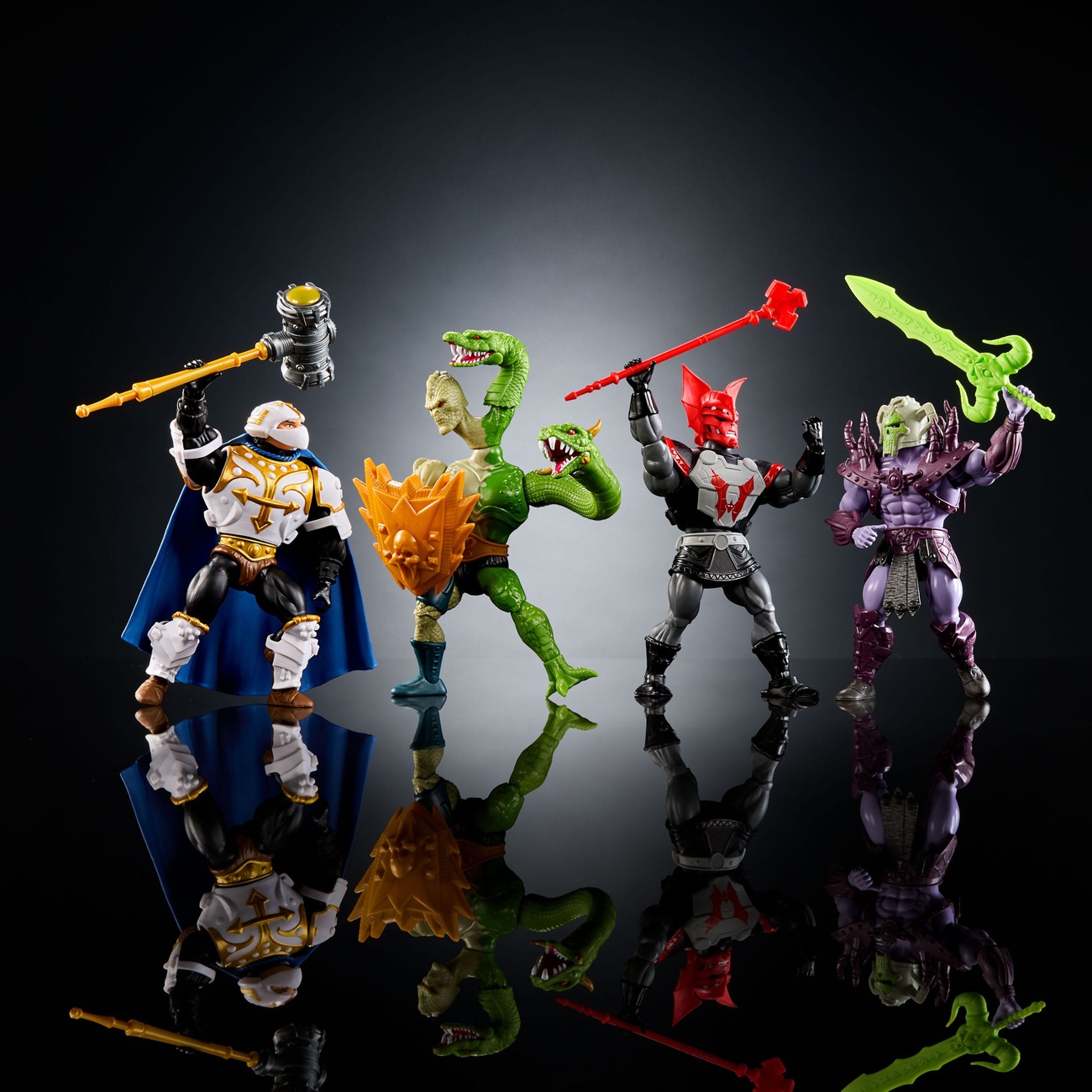Masters of the Universe Origins Actiefiguren 4-pack heo exclusive 14 cm