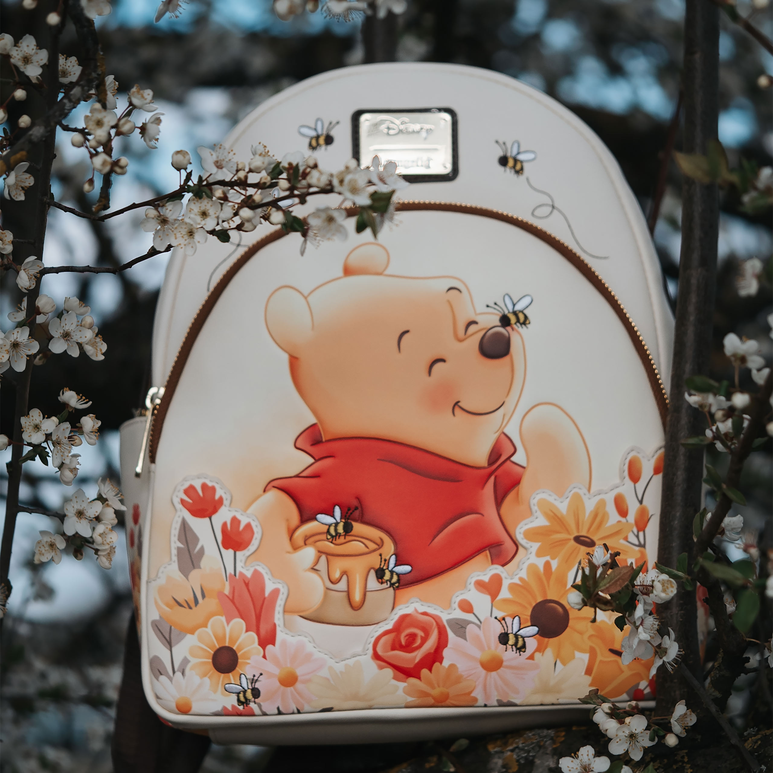 Winnie Puuh - Floral Rucksack