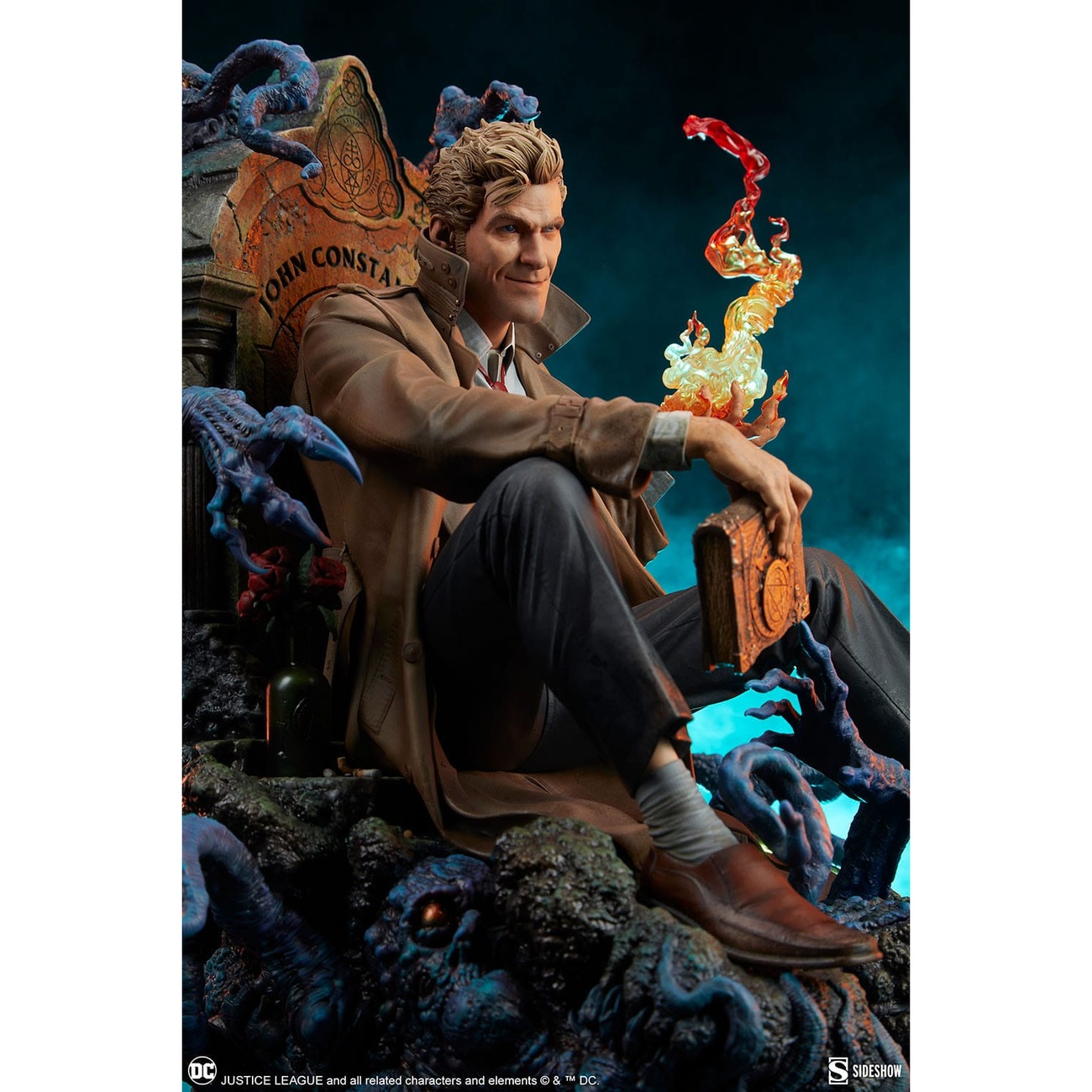 DC Comics Statua Premium Format John Constantine: Just Another Exorcism Hangover 53 cm