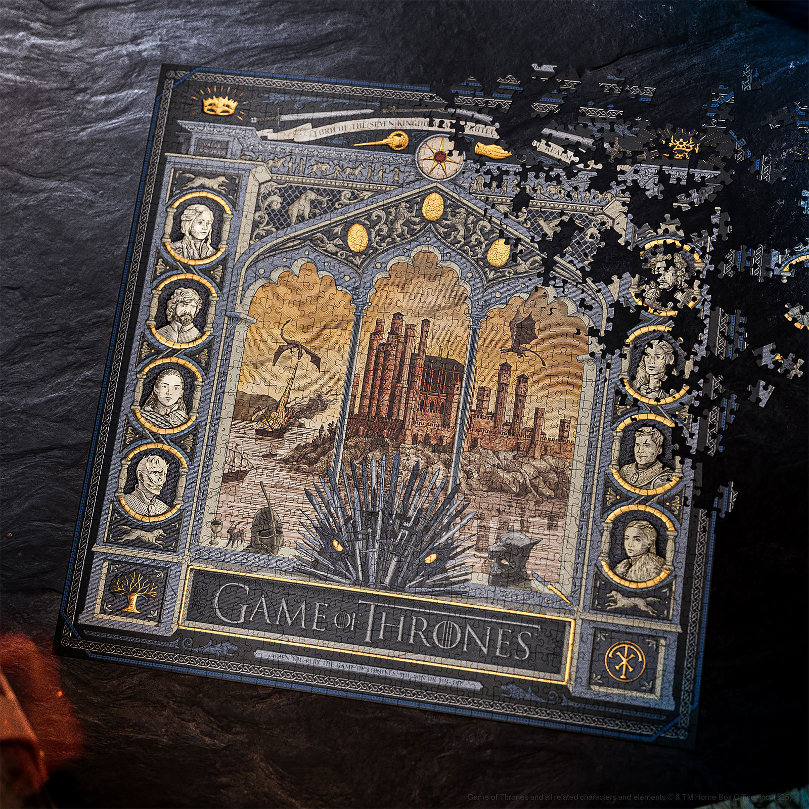 Game of Thrones - Puzzle multidimensionnel Les Sept Royaumes