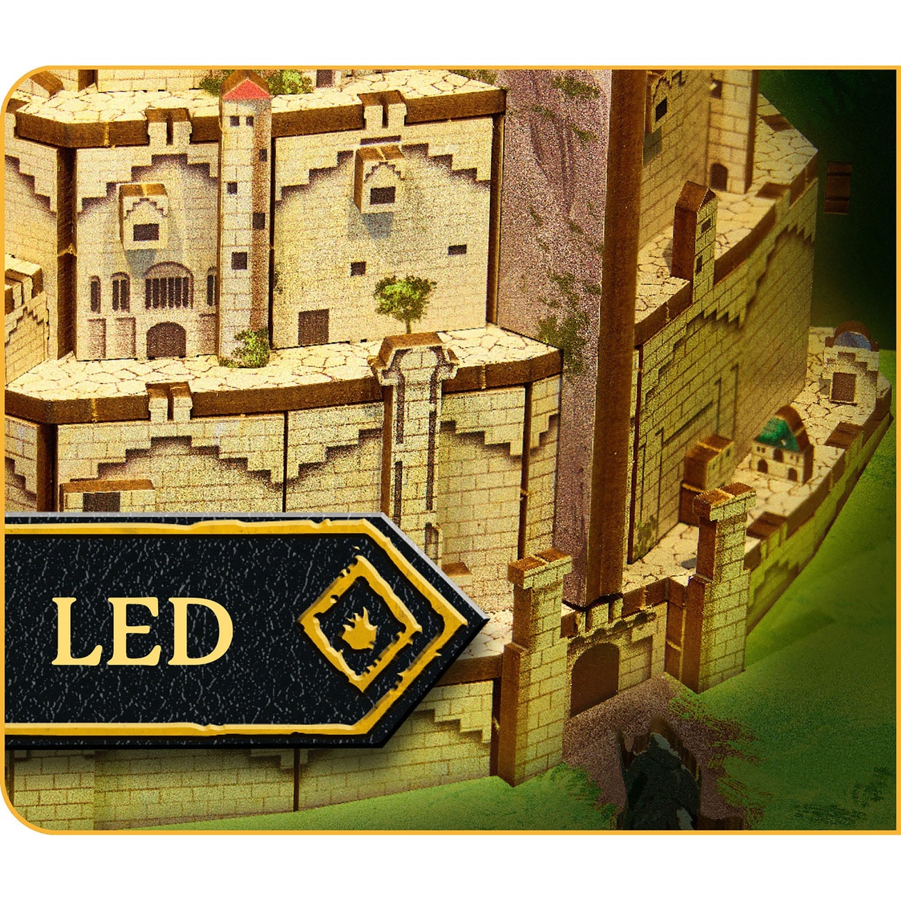 Der Herr der Ringe Tiny Adventures Book Nook Mini-Diorama Minas Tirith 23 cm