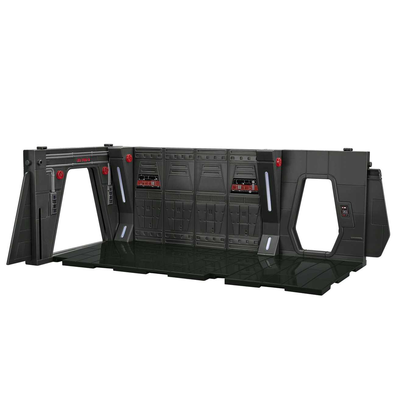 Star Wars: The Mandalorian Vintage Collection Moff Gideons Imperial Light Cruiser Hallway met Mandalorian Privateer Act