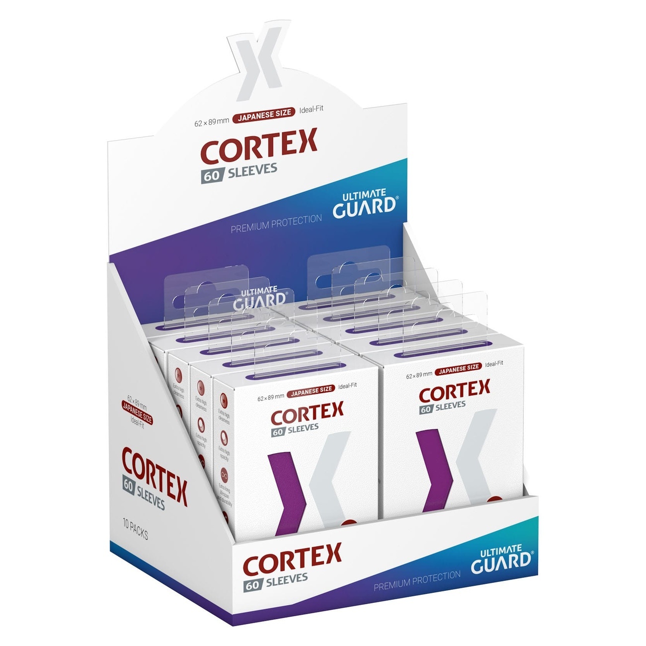 Ultimate Guard Cortex Sleeves Japans formaat (60) - Paars