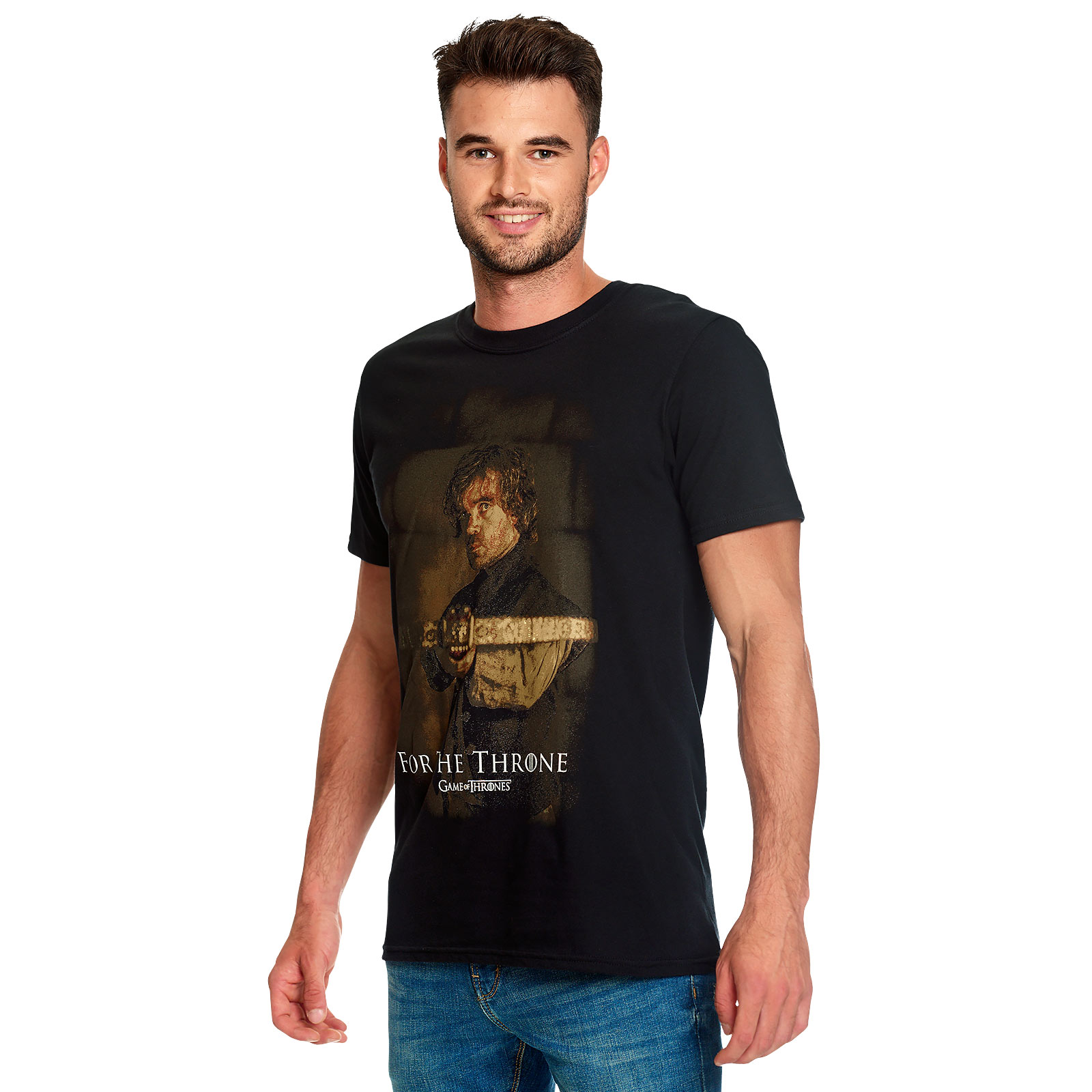Game of Thrones - Tyrion Kruisboog T-shirt Zwart