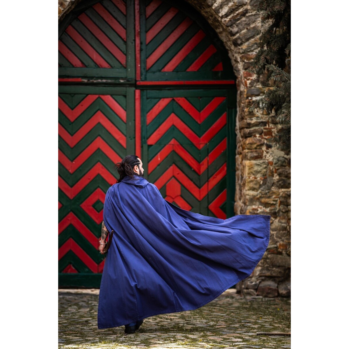 Capa medieval de algodón Gunnar