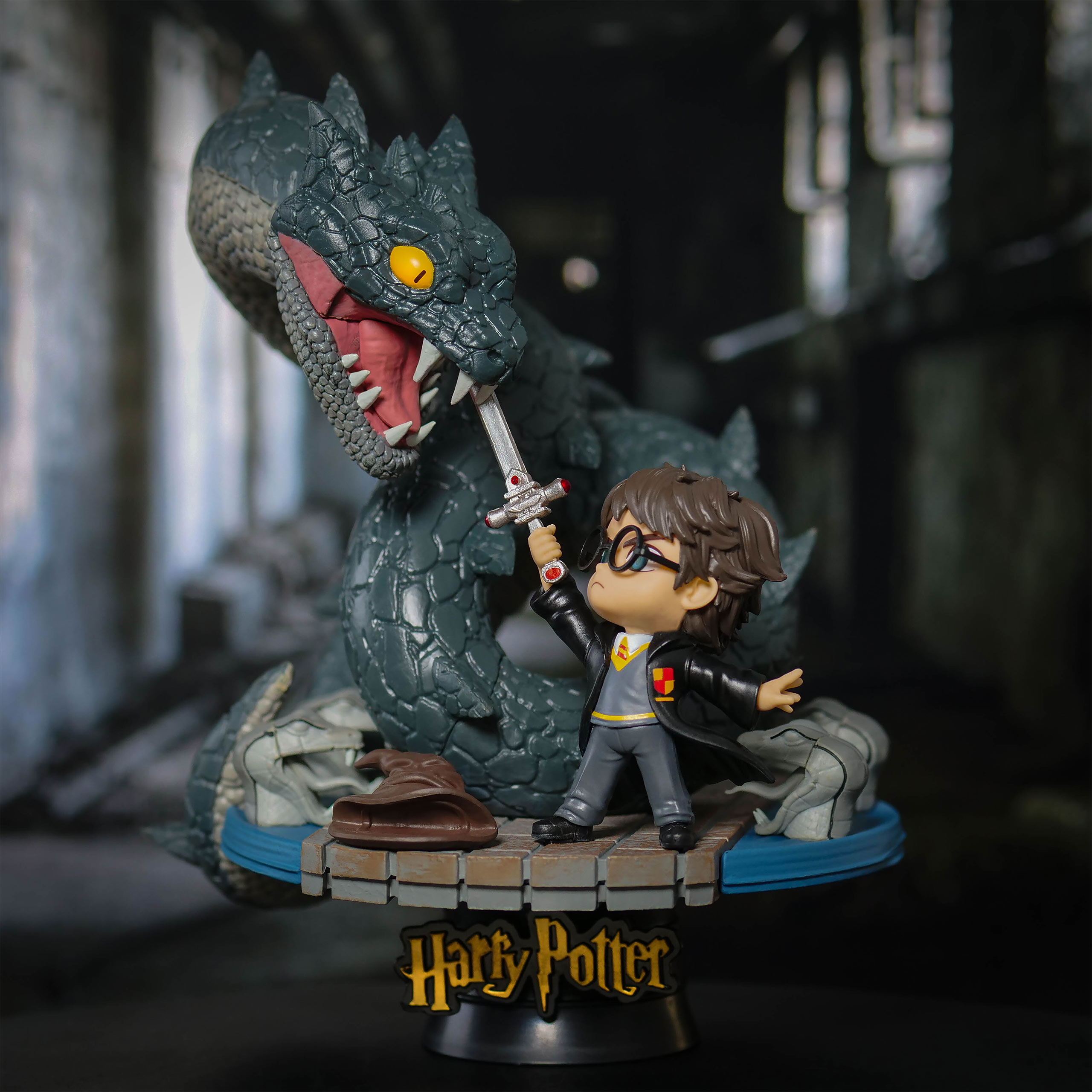 Harry vs. Basilisk D-Stage Diorama Figur - Harry Potter