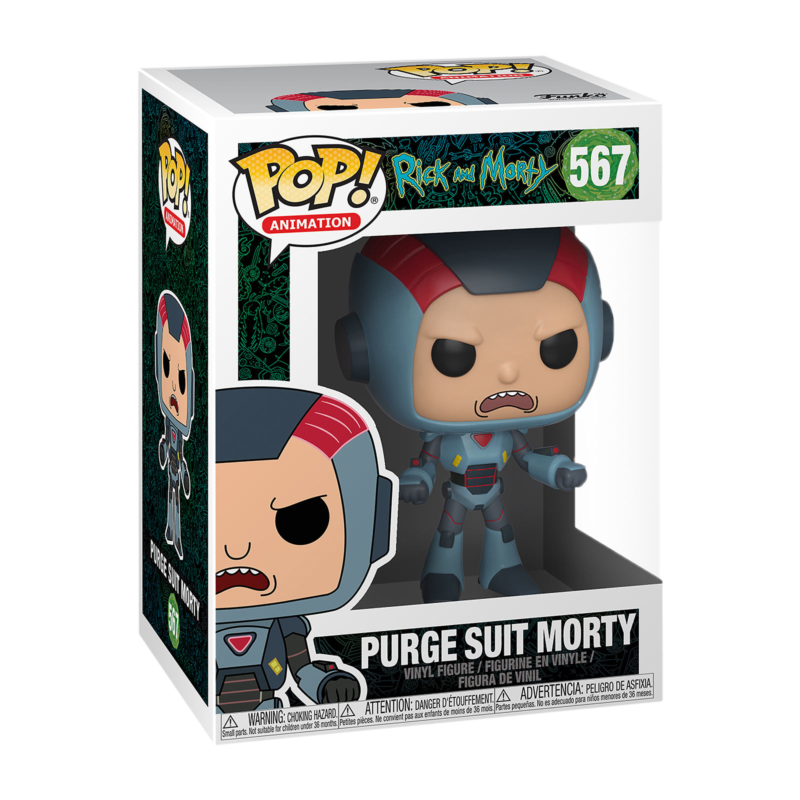 Rick and Morty - Purge Suit Morty Funko Pop Figur