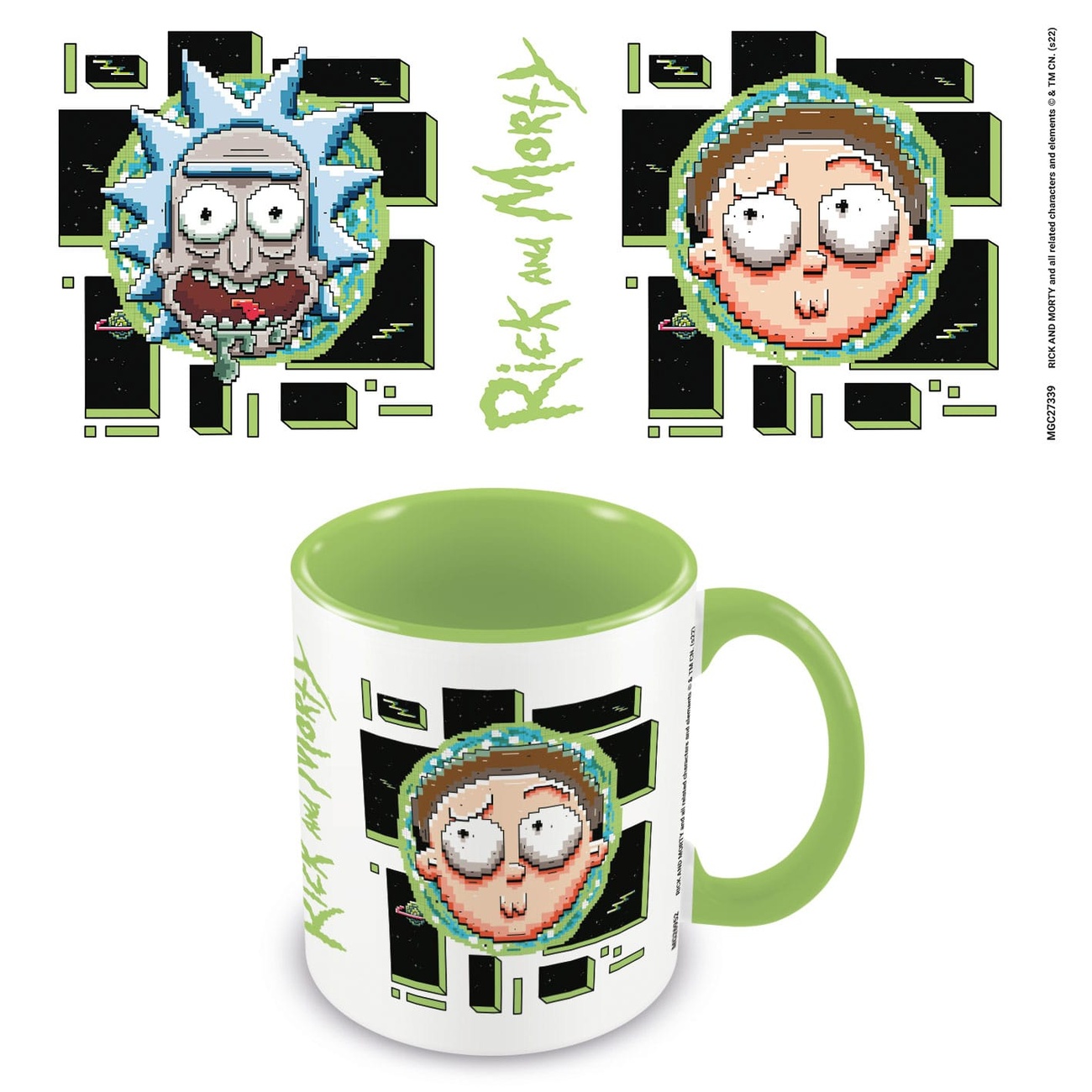 Rick and Morty Mok Pixel Breakout