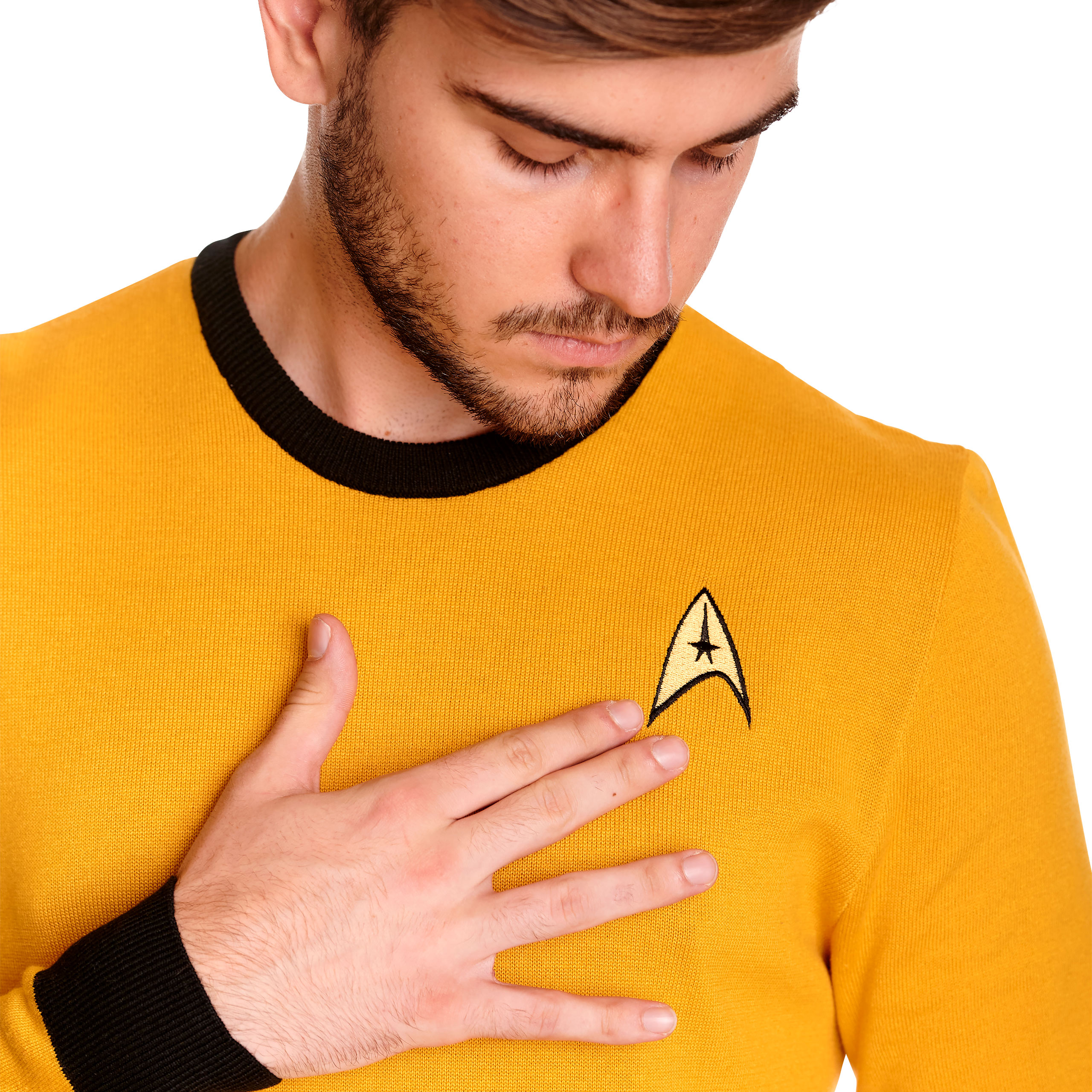 Star Trek - Kirk Uniform Strickpullover gelb