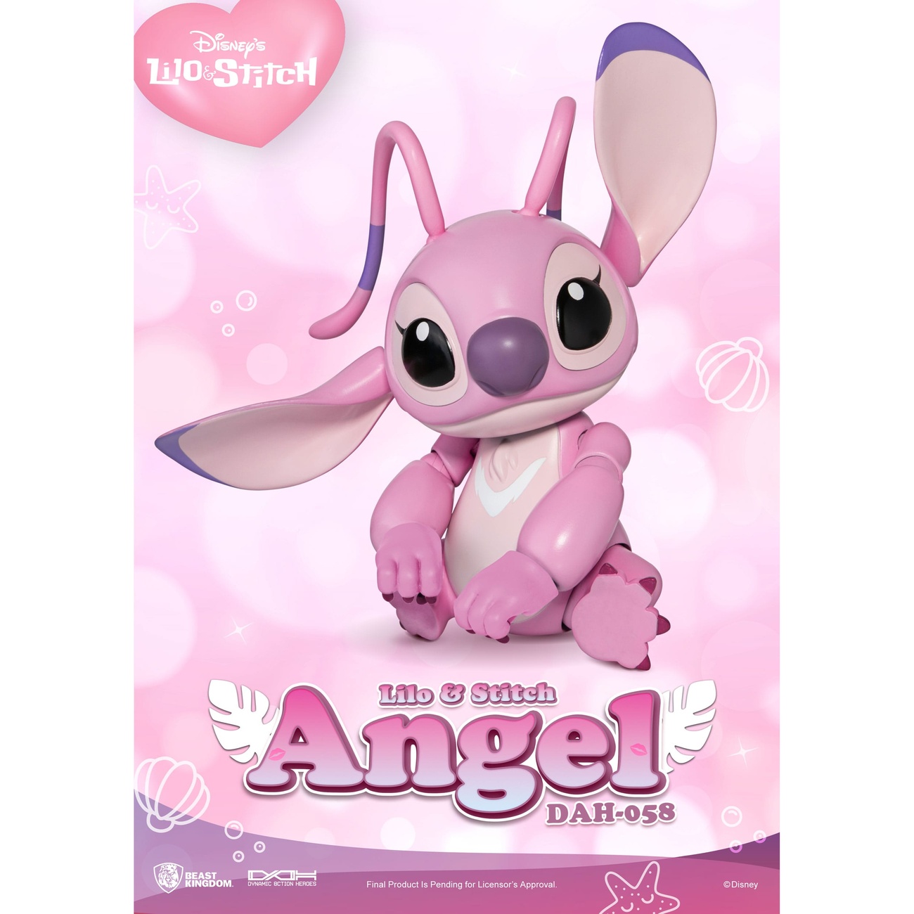 Disney Dynamic 8ction Heroes action figure 1/9 Angel (Lilo & Stitch) 16 cm