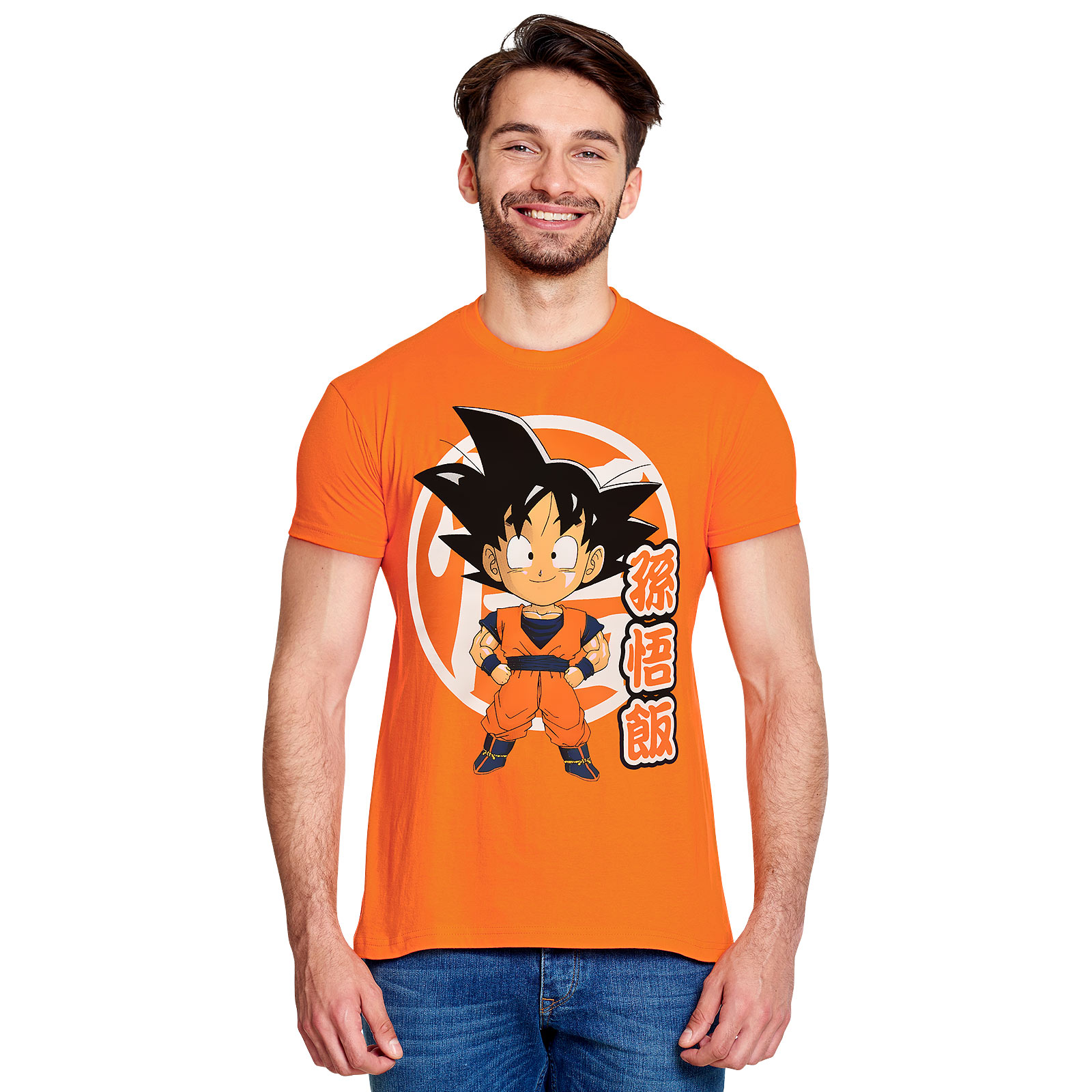 Dragon Ball - Chibi Son Goku T-Shirt orange