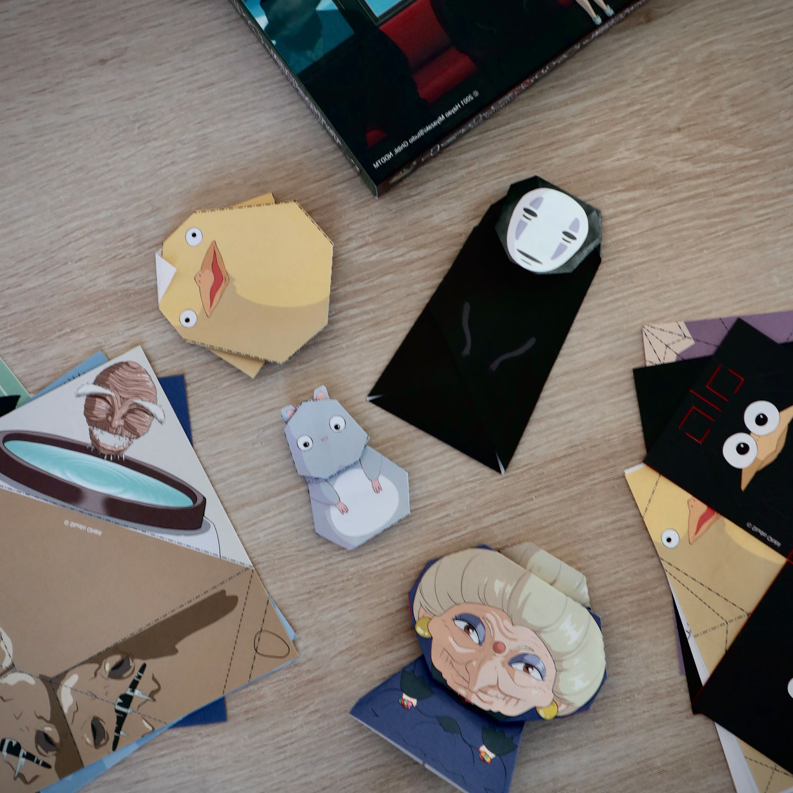 Chihiros Reise ins Zauberland - Ohngesicht und Chihiro Origami Set