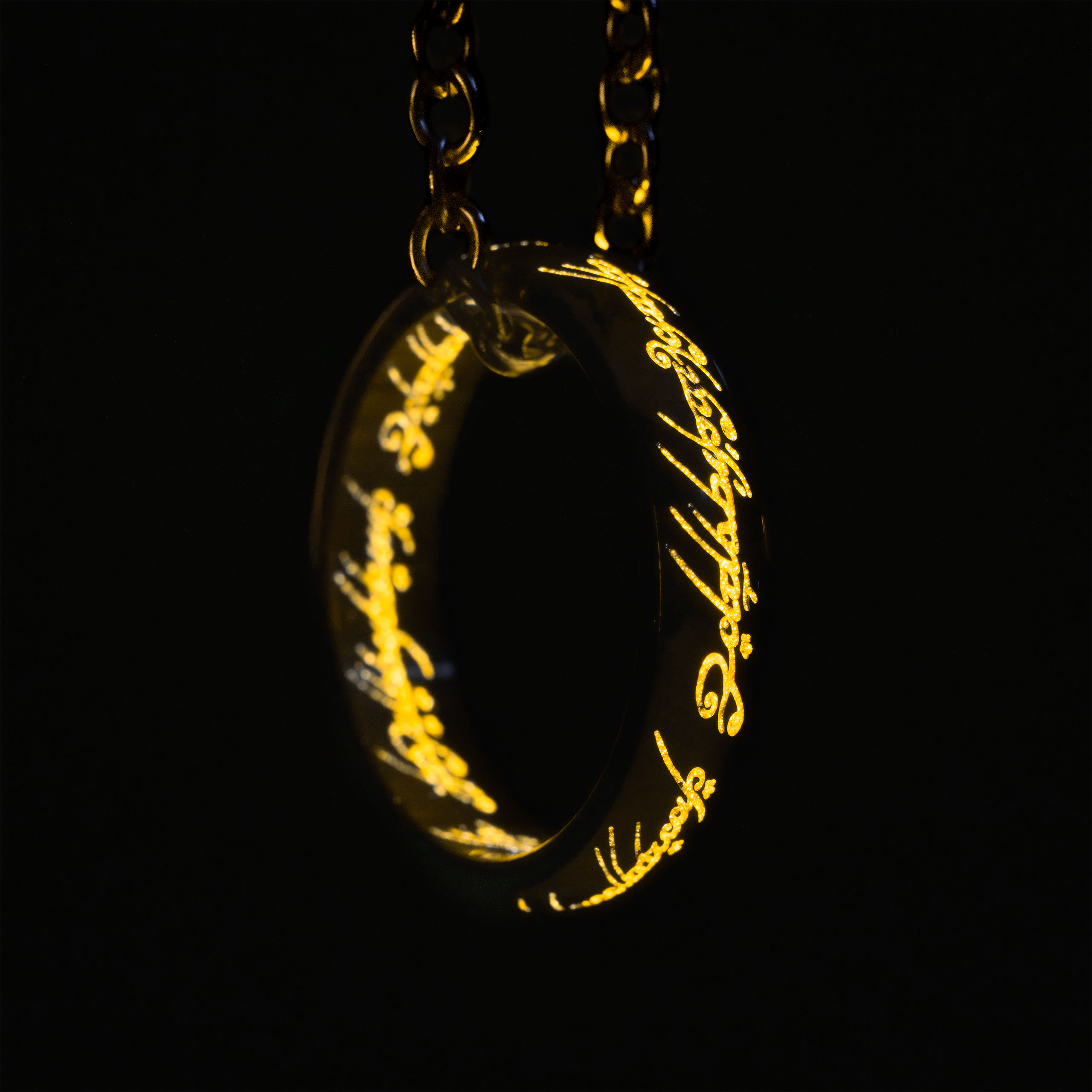 Seigneur des Anneaux - Ensemble de bijoux Frodo avec effet phosphorescent