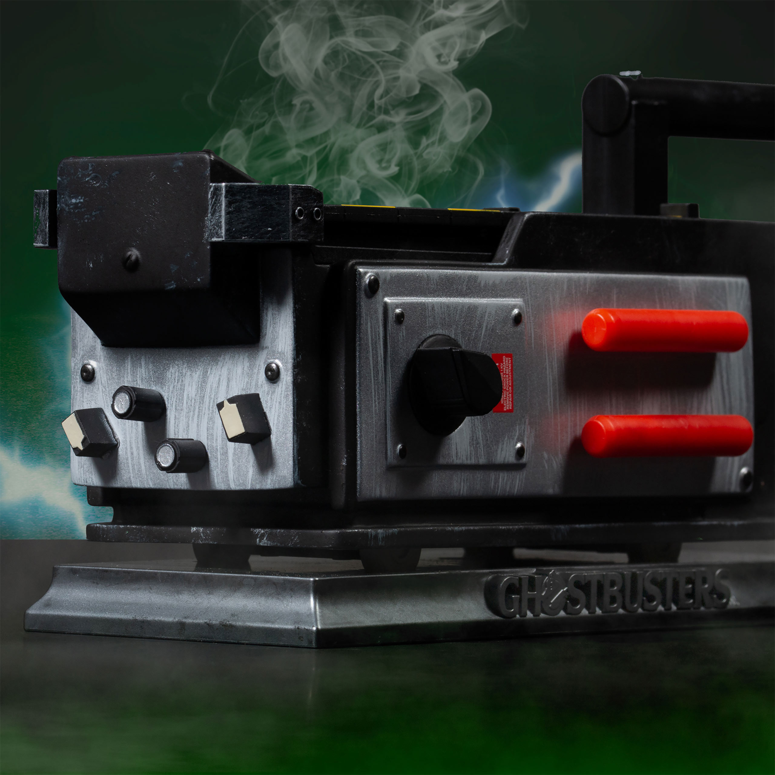 Ghostbusters - Réplique du piège à fantômes avec effet de fumée