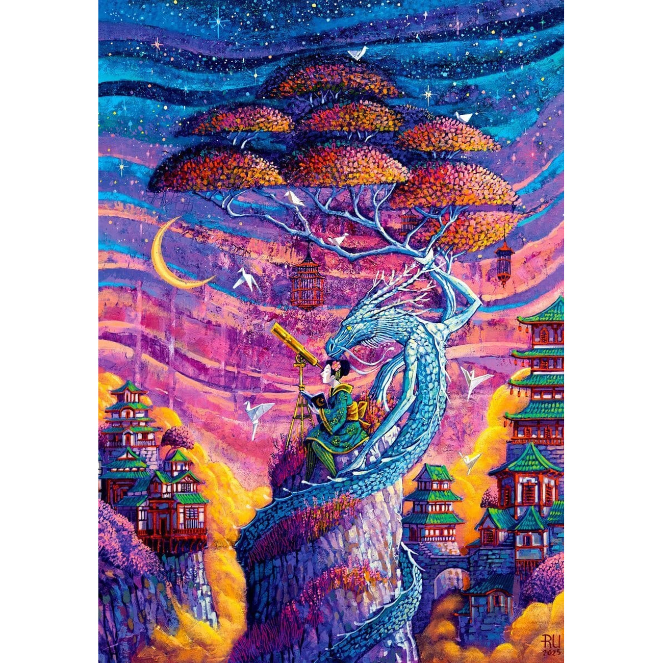 Imagination Series Puzzle Roch Urbaniak Sakura i Ryu (1000 pieces)