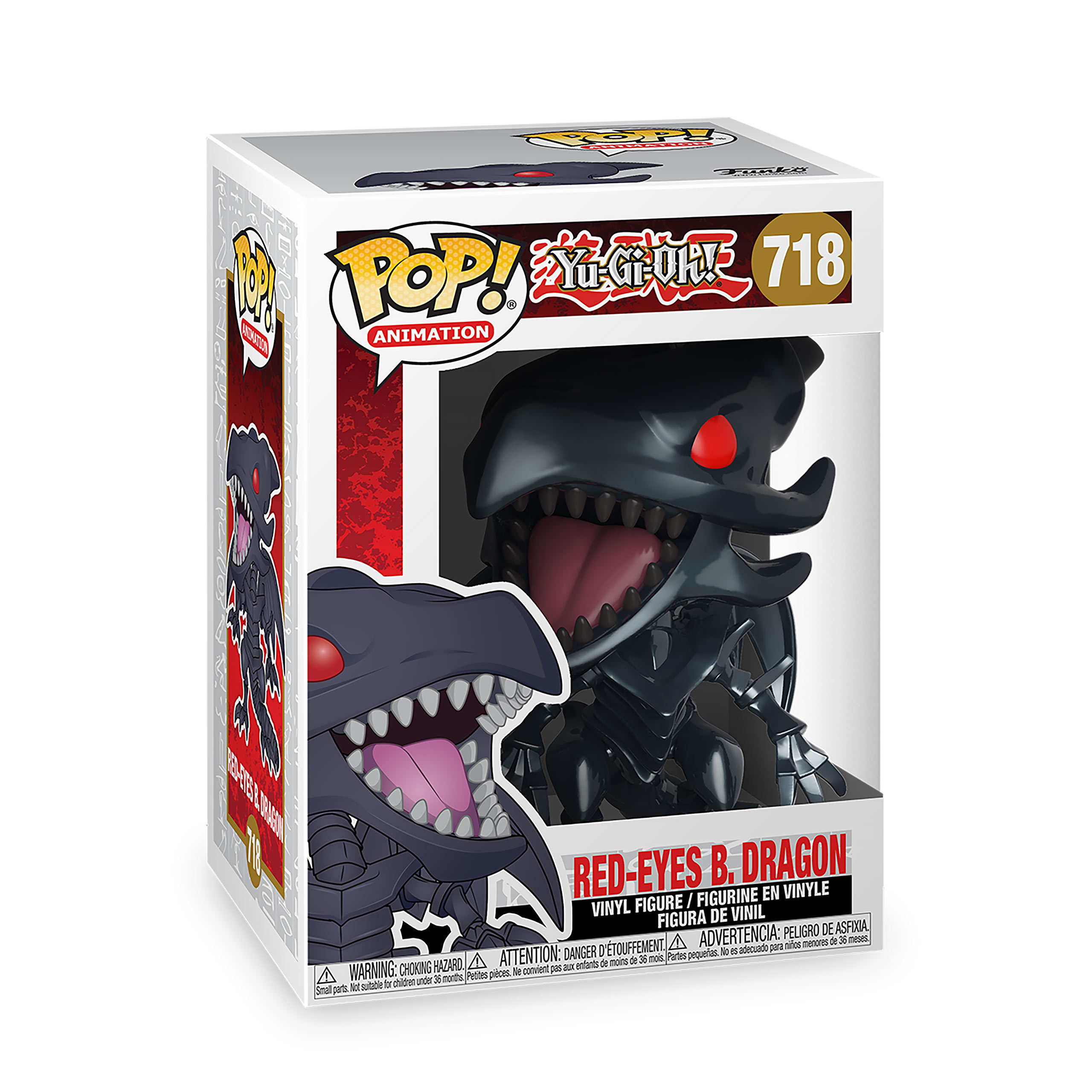 Yu-Gi-Oh! - Dragon Noir aux Yeux Rouges Funko Pop Figurine