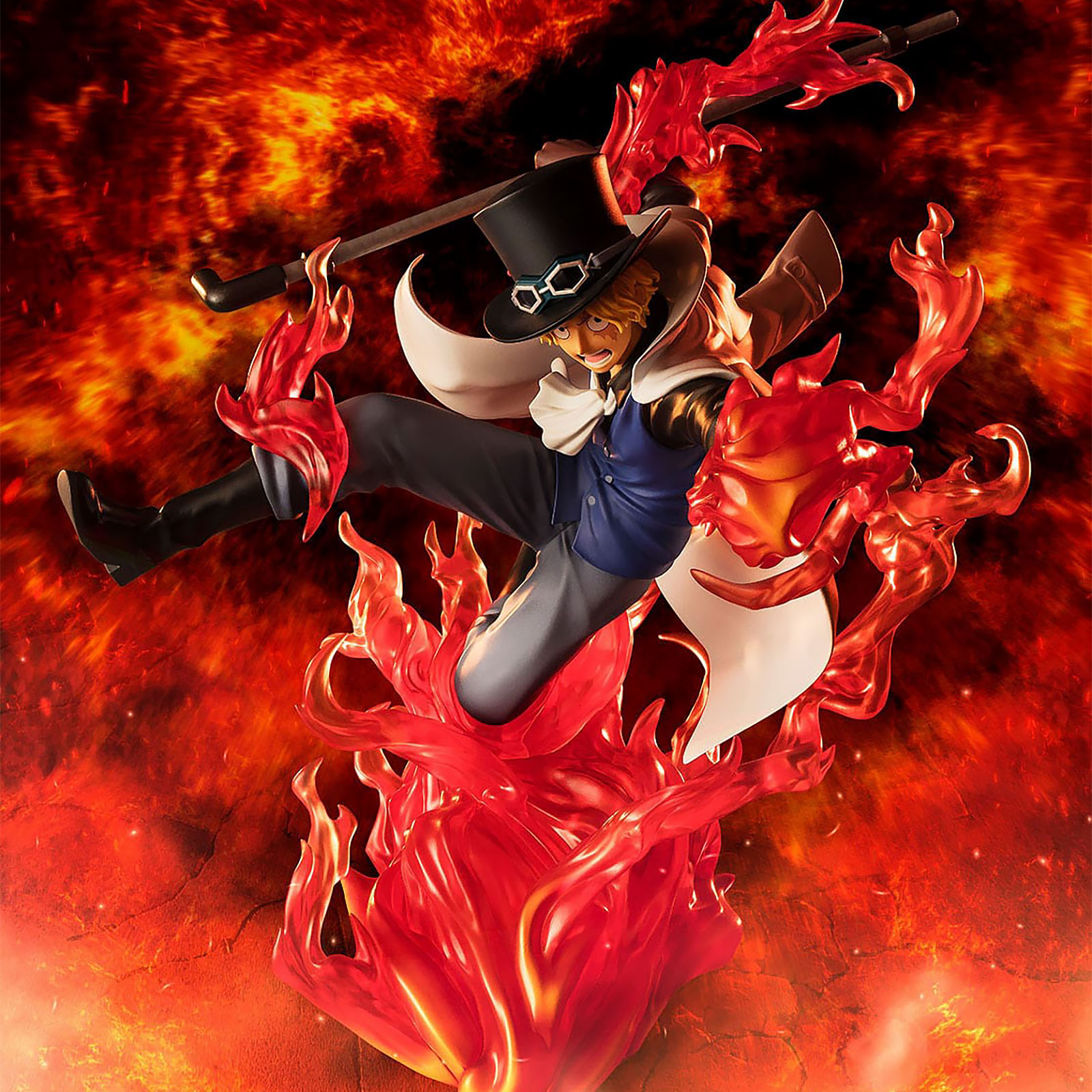 One Piece - Sabo Fire Fist Rook Check Statua Extra Battle